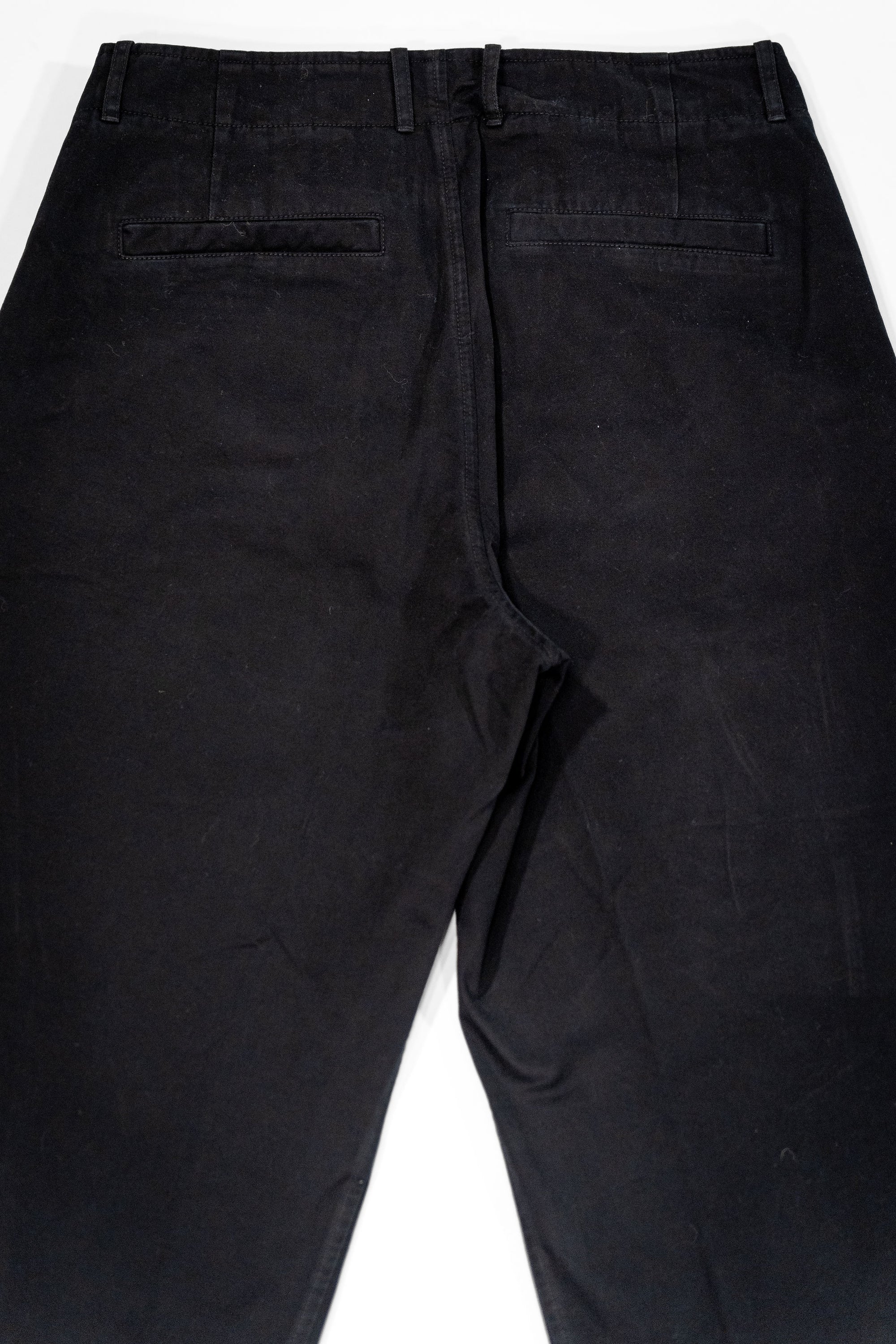 Hansen Garments Bobby Wide Pleated Trousers - Black