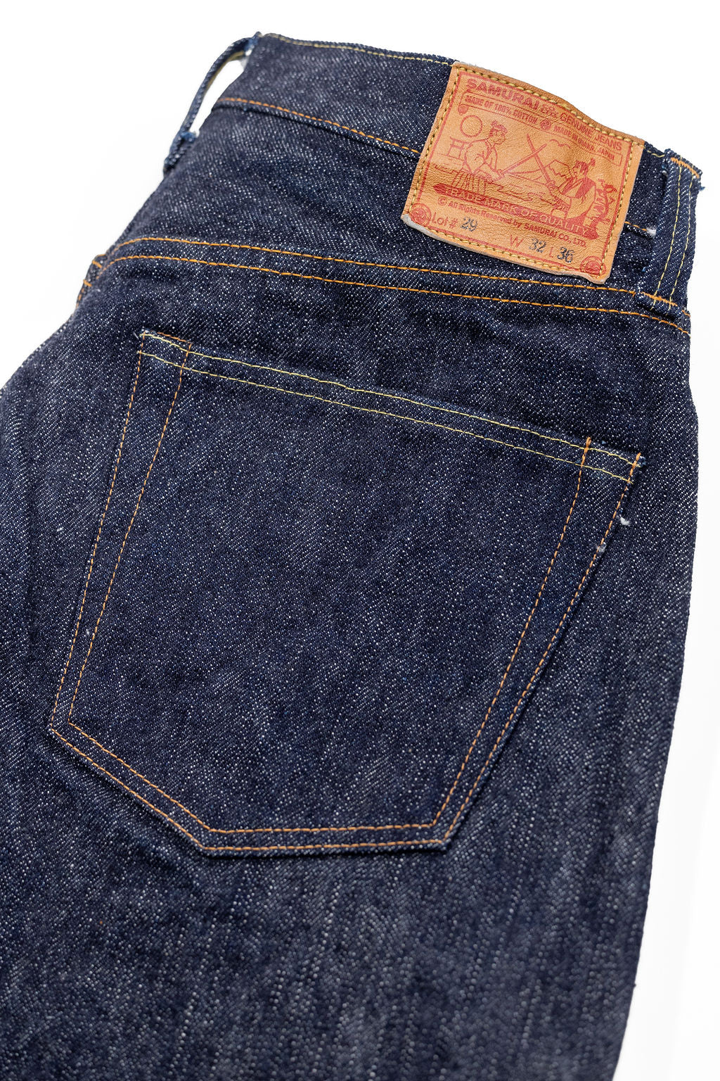 Samurai S310XX19ozII 19oz Super Wide Model - Indigo