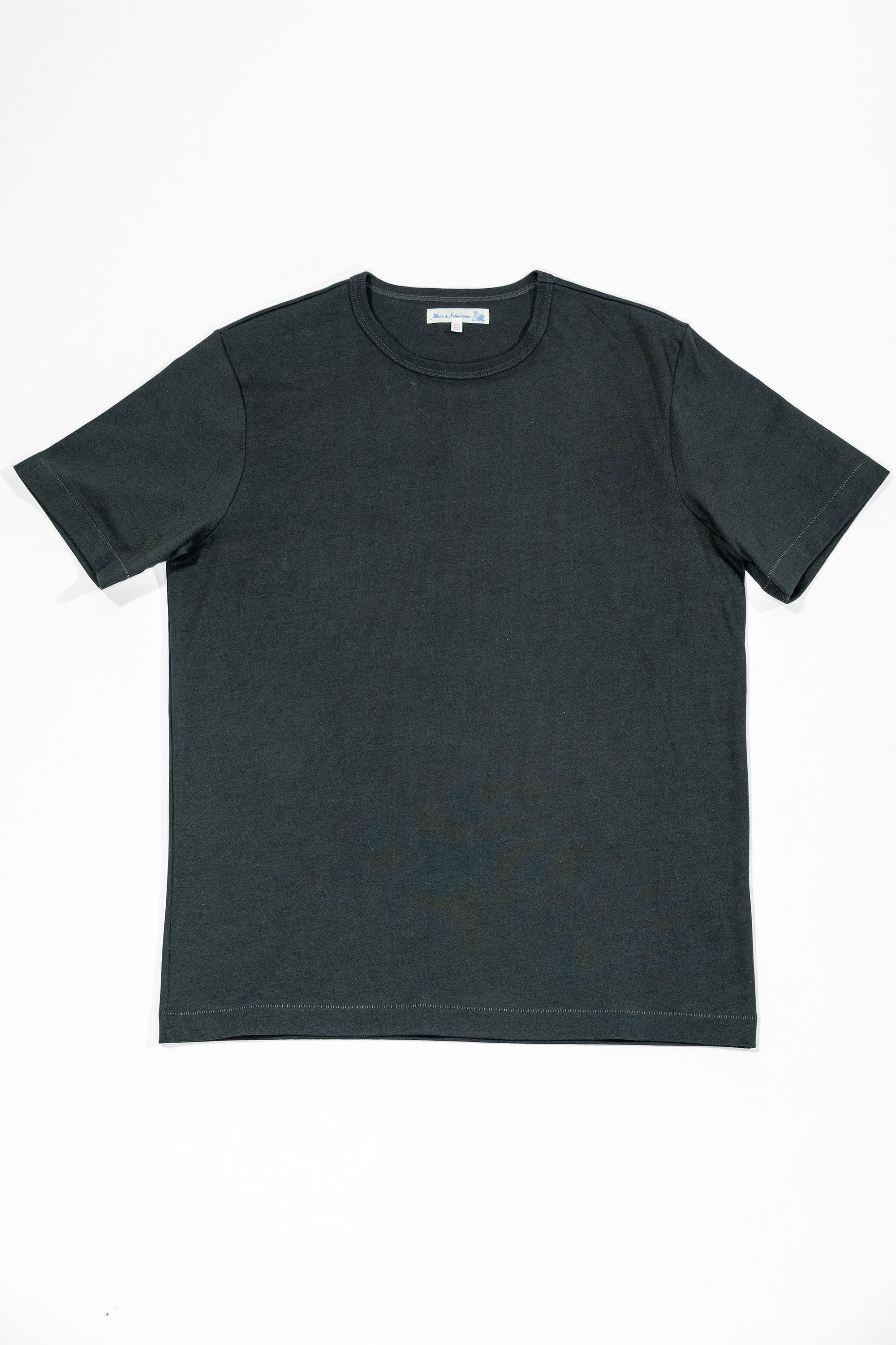 Merz b. Schwanen 2M15 Vintage Machine Refined Classic Fit T-Shirt - Forest