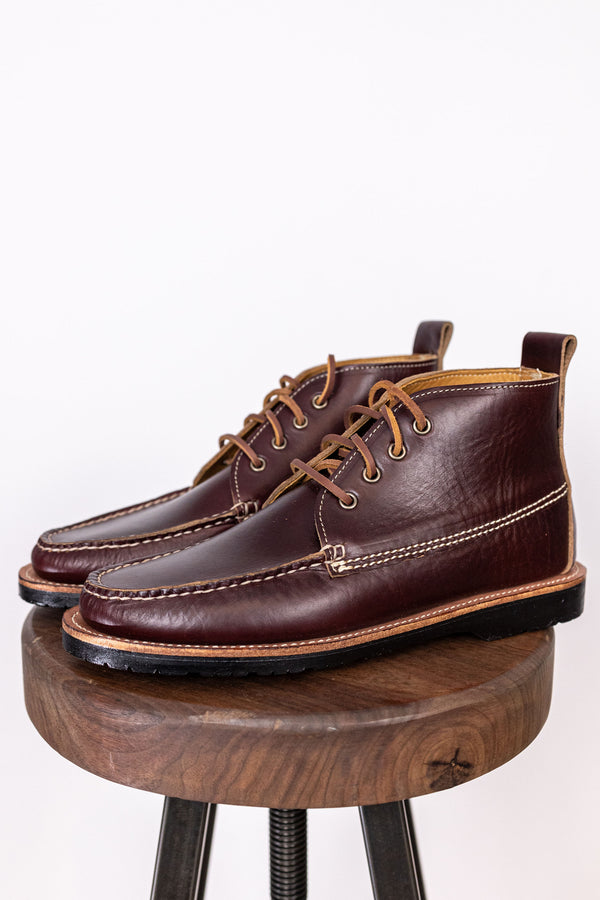 Easymoc Old Port - Burgundy Chromexcel - Franklin & Poe