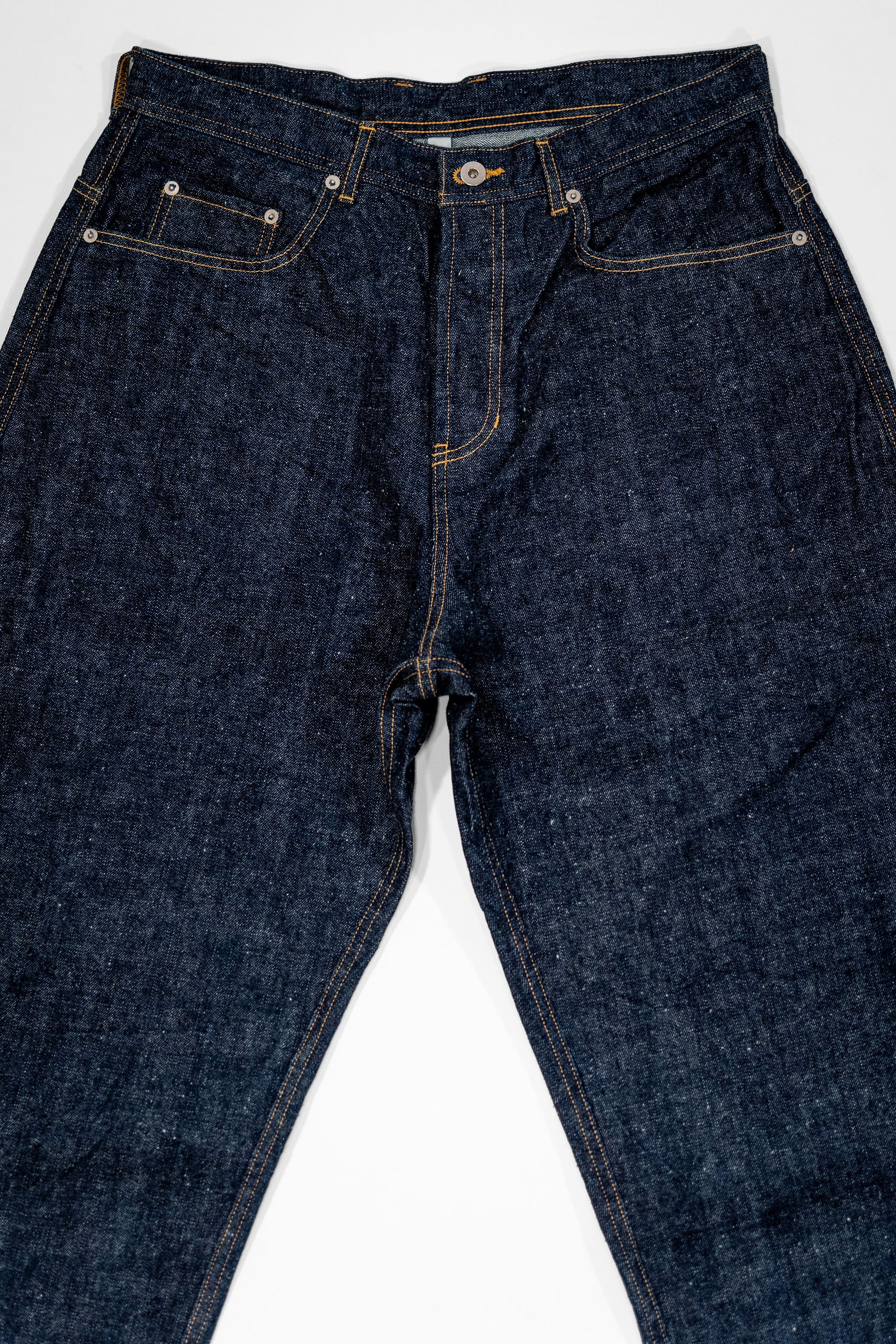 Hansen Garments Robby Wide Cut Jeans - 13oz Neppy Indigo Denim