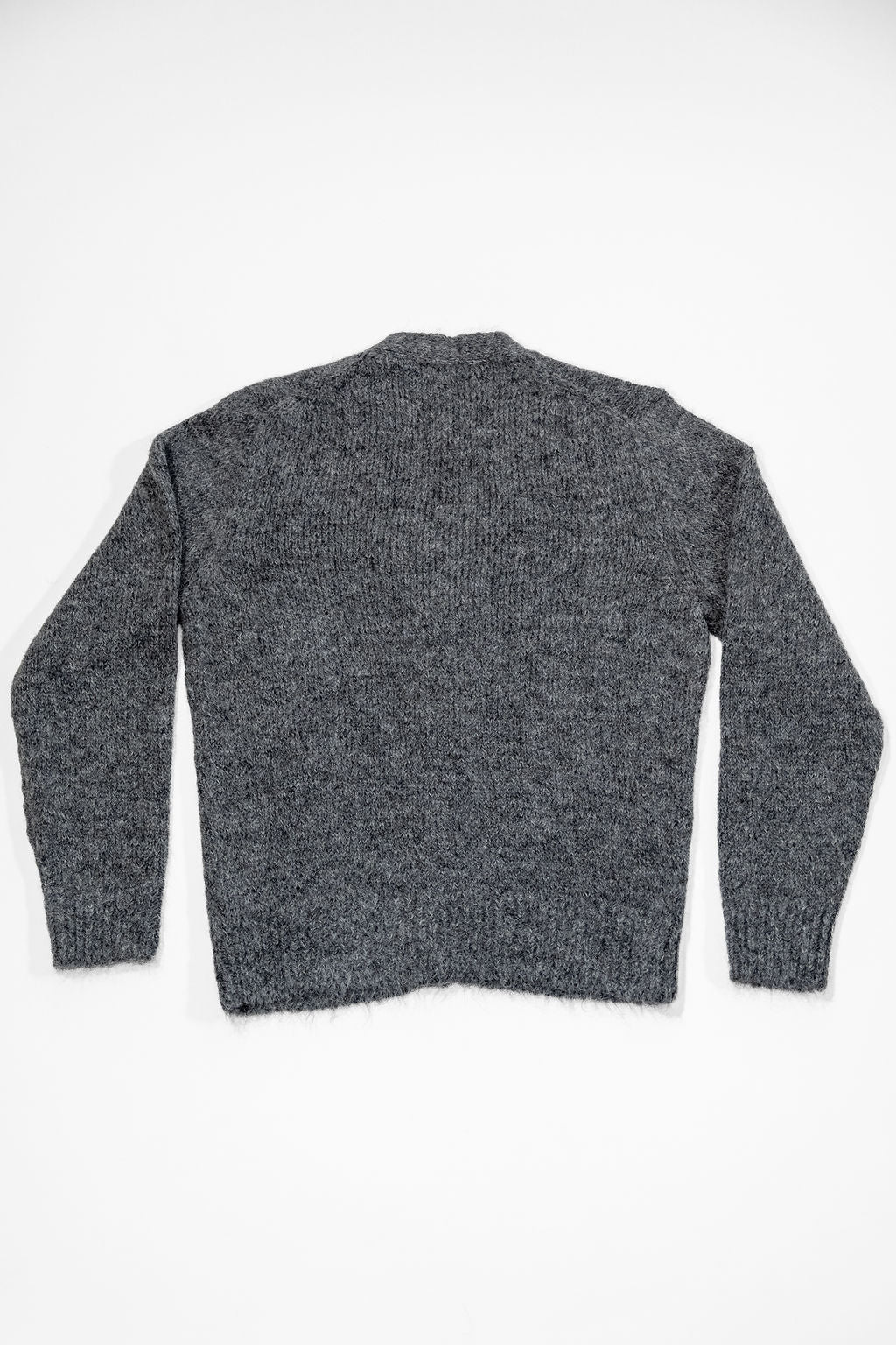 3sixteen Classic Cardigan - Pewter Alpaca