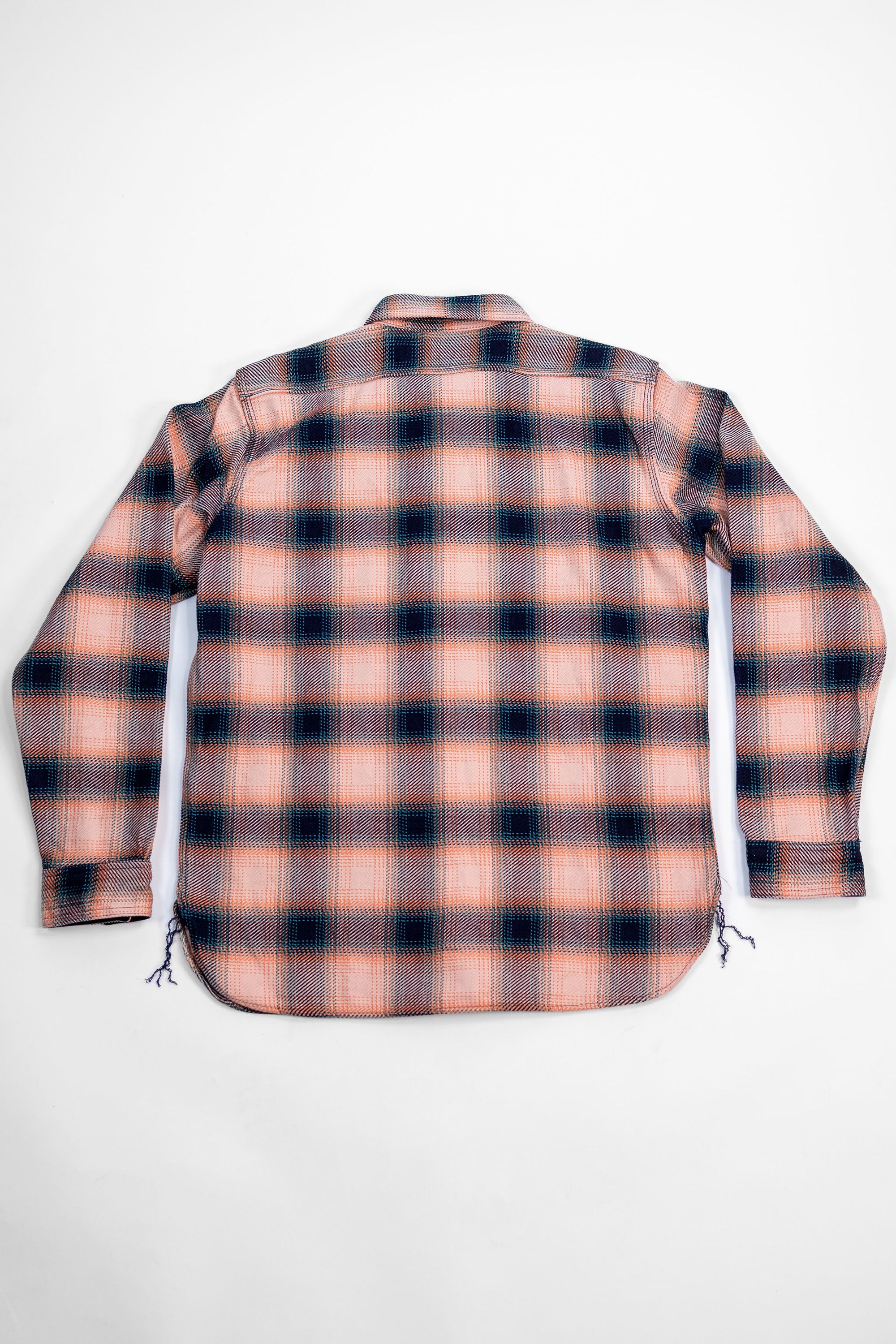 Samurai SIN25-01W Heavy Indigo Flannel - Pink