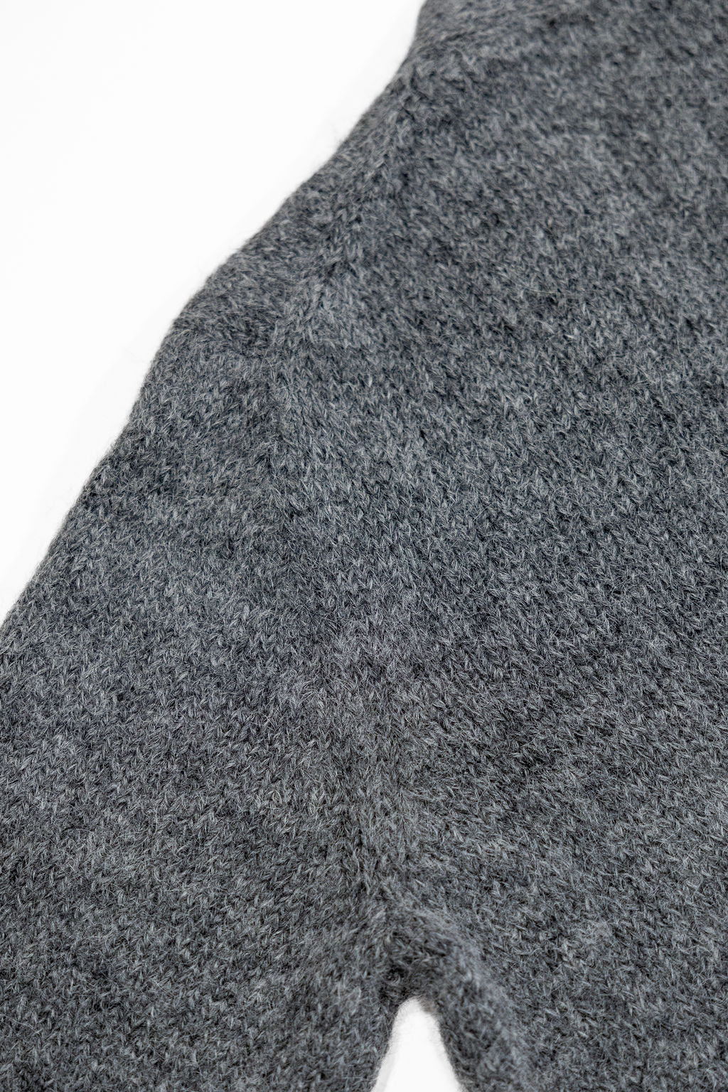 3sixteen Classic Cardigan - Pewter Alpaca