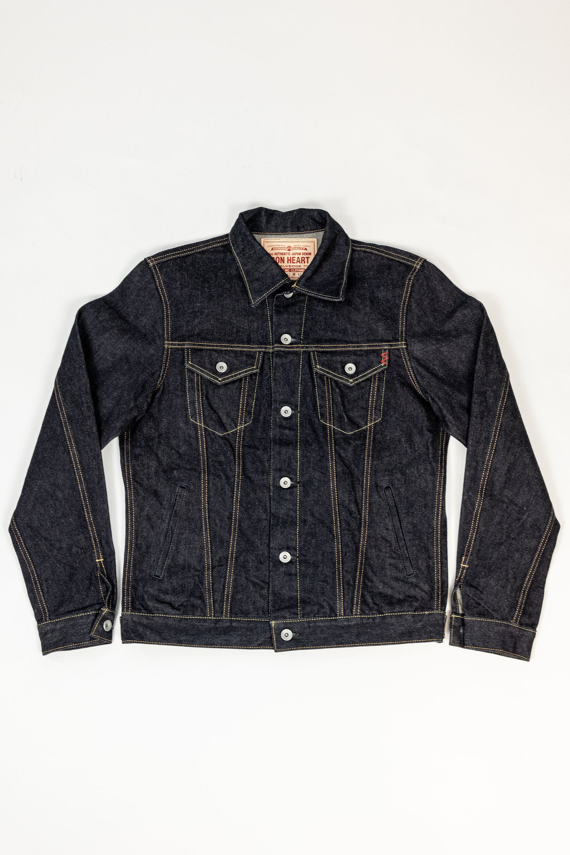 Iron Heart IH-526J 14oz Selvedge Denim Modified Type III Jacket - Indigo