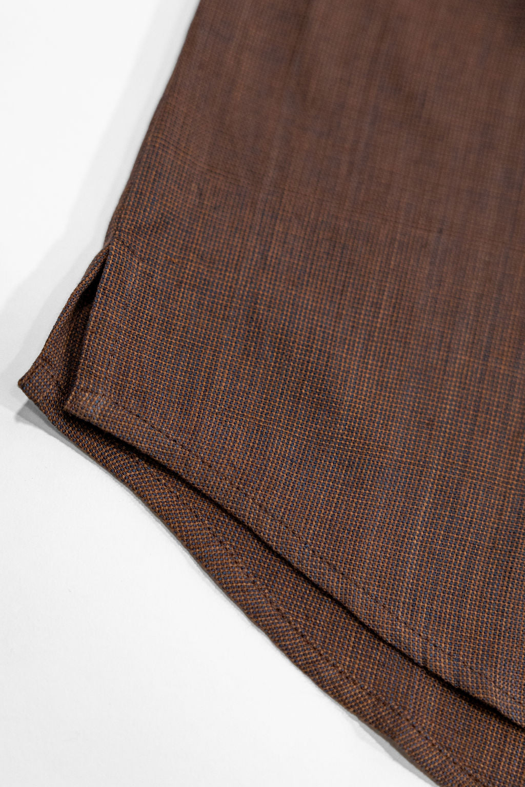 Indi + Ash Ripley Tank - Coyote/Indigo Handwoven Kala Cotton
