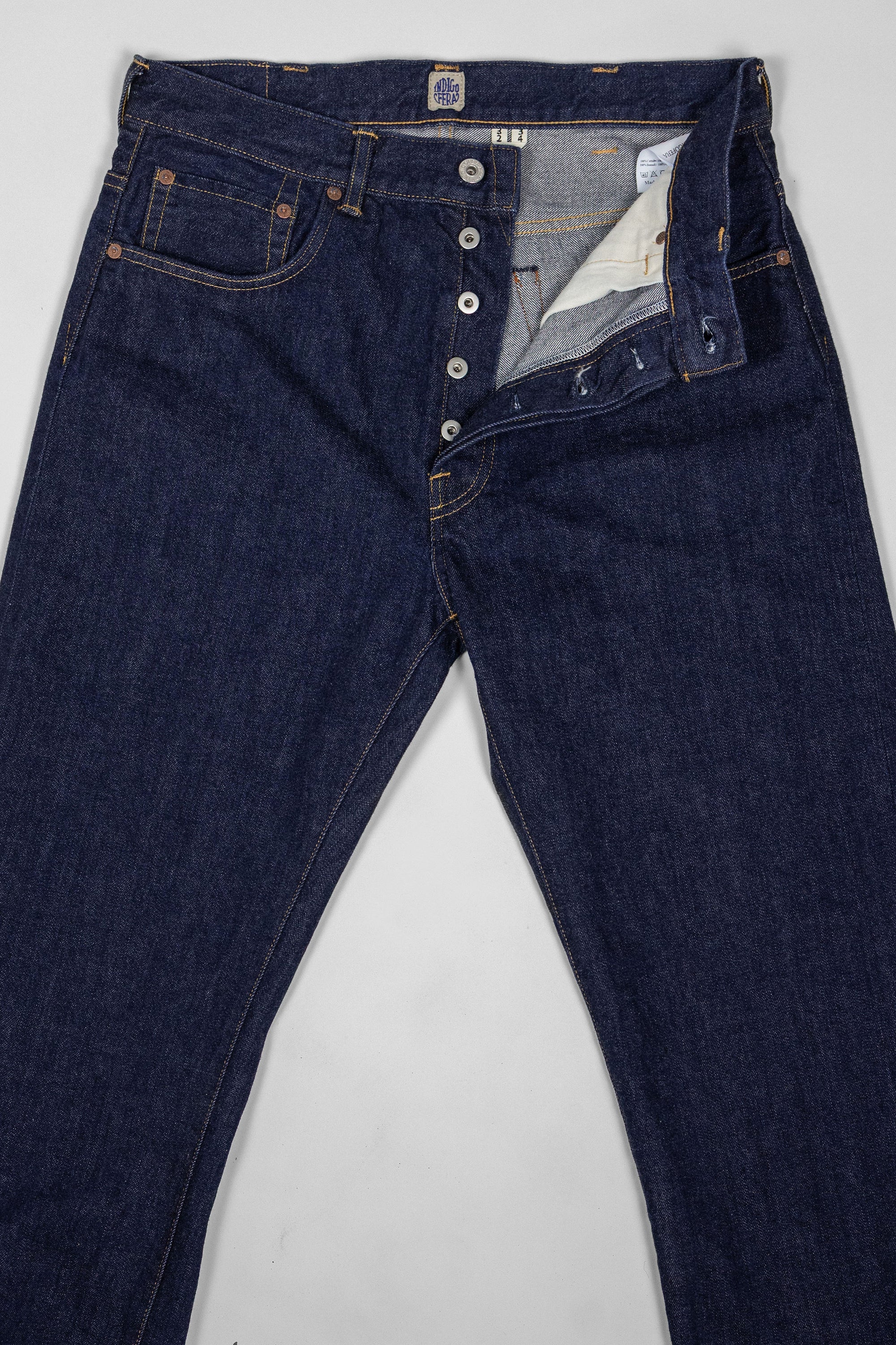 Indigofera Kain - Vintage 70's Denim Rinsed