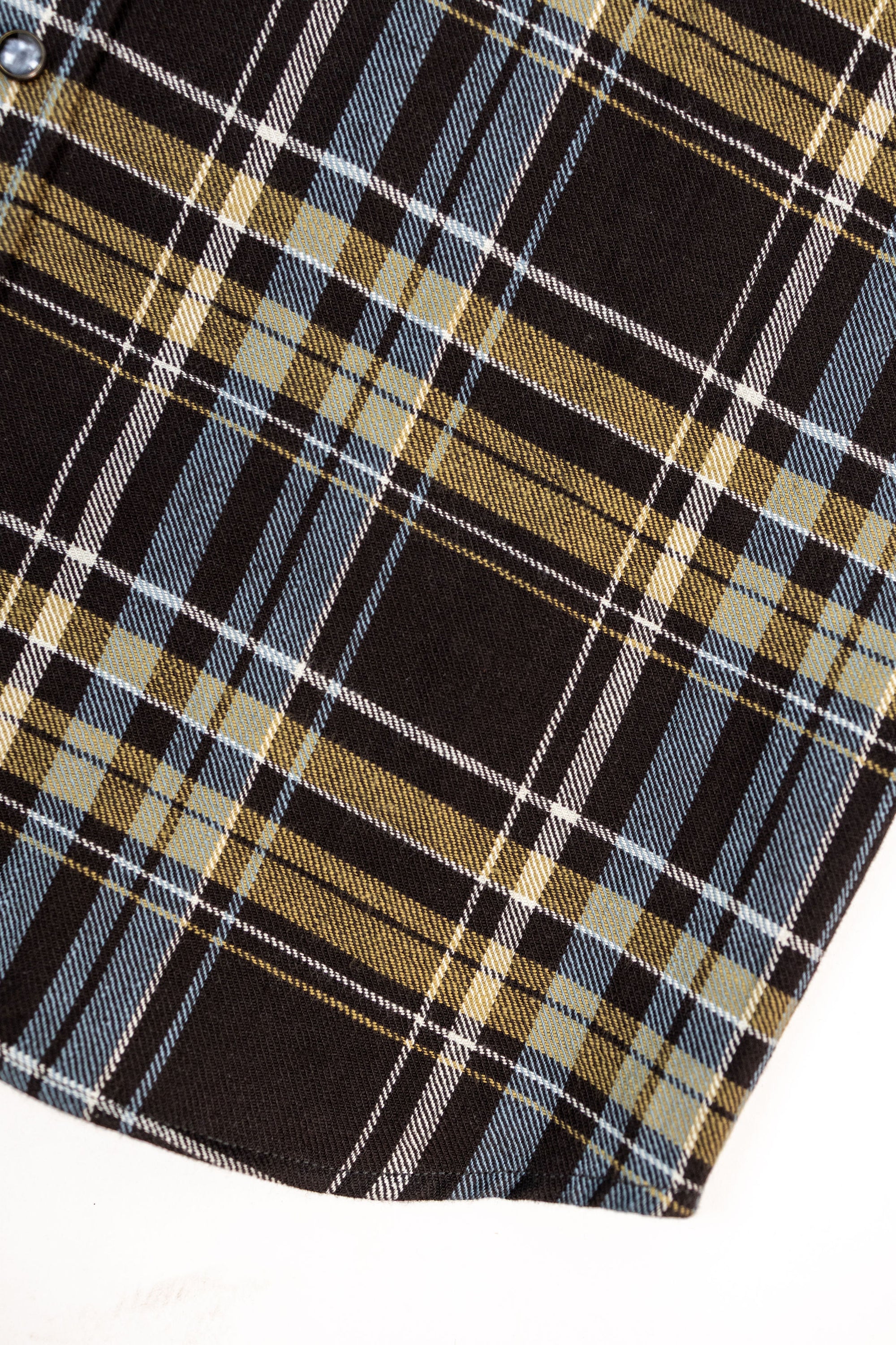 Indigofera Dawson Flannel - Brown/Olive/Turquise/Ecru