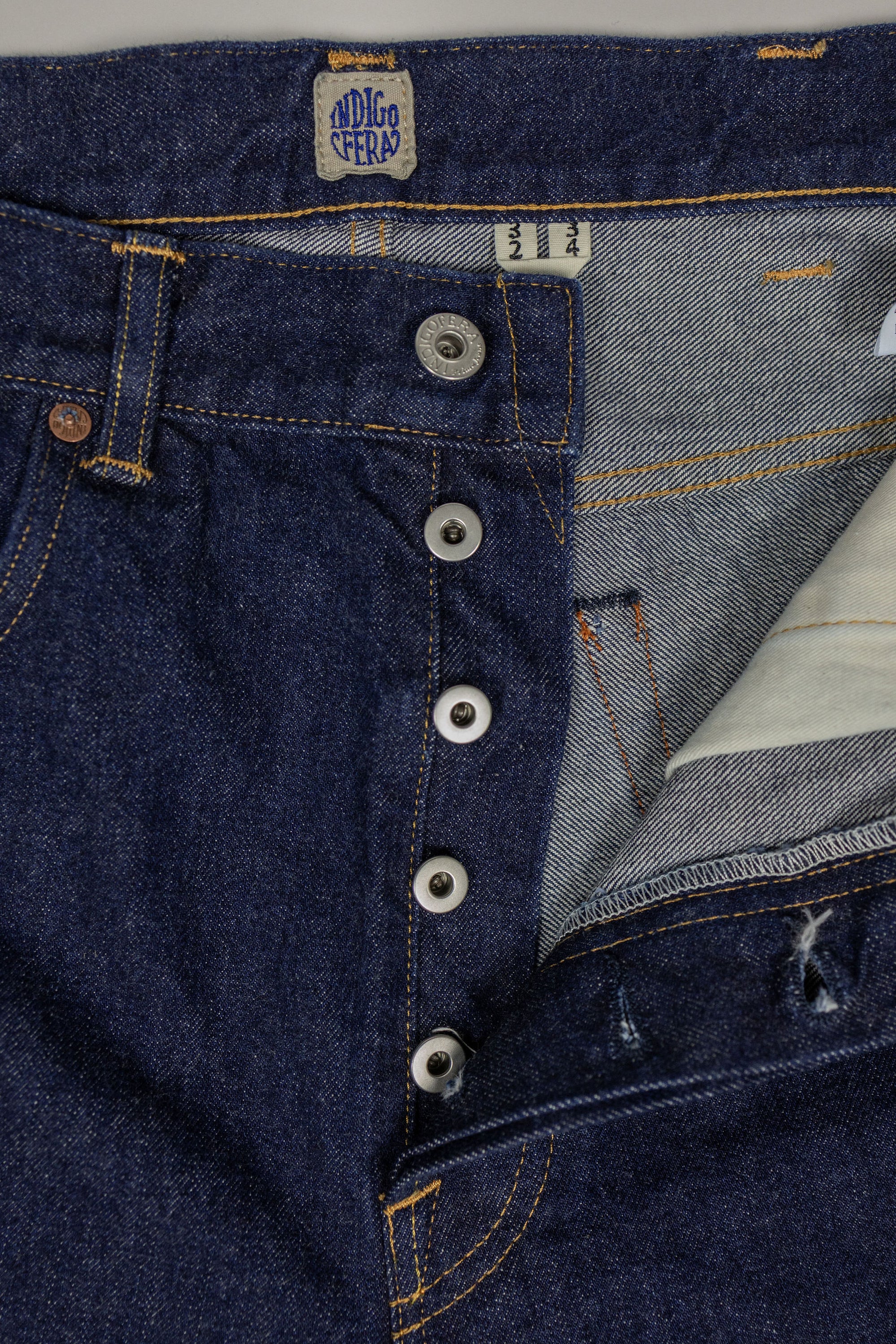 Indigofera Kain - Vintage 70's Denim Rinsed