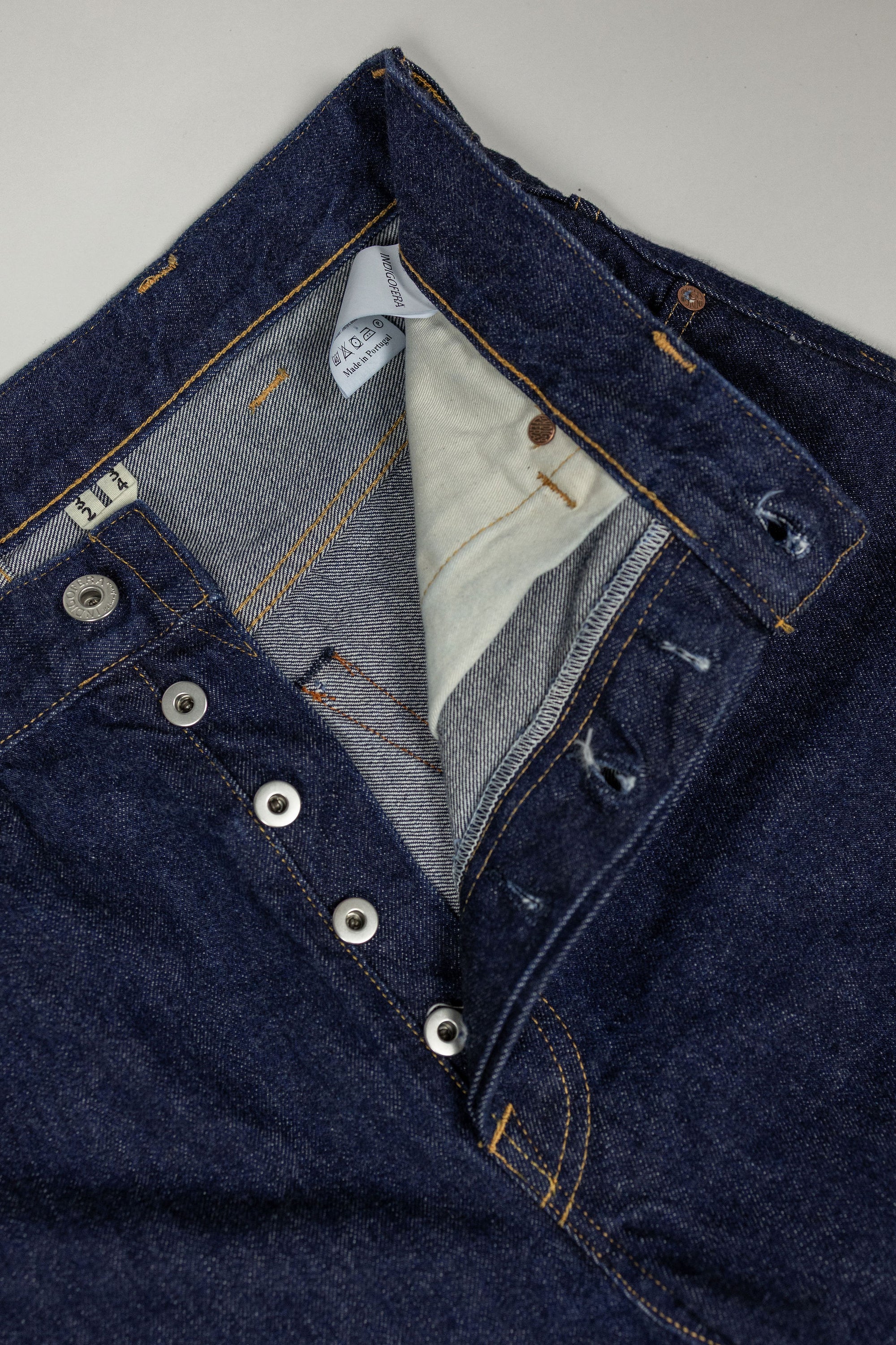 Indigofera Kain - Vintage 70's Denim Rinsed