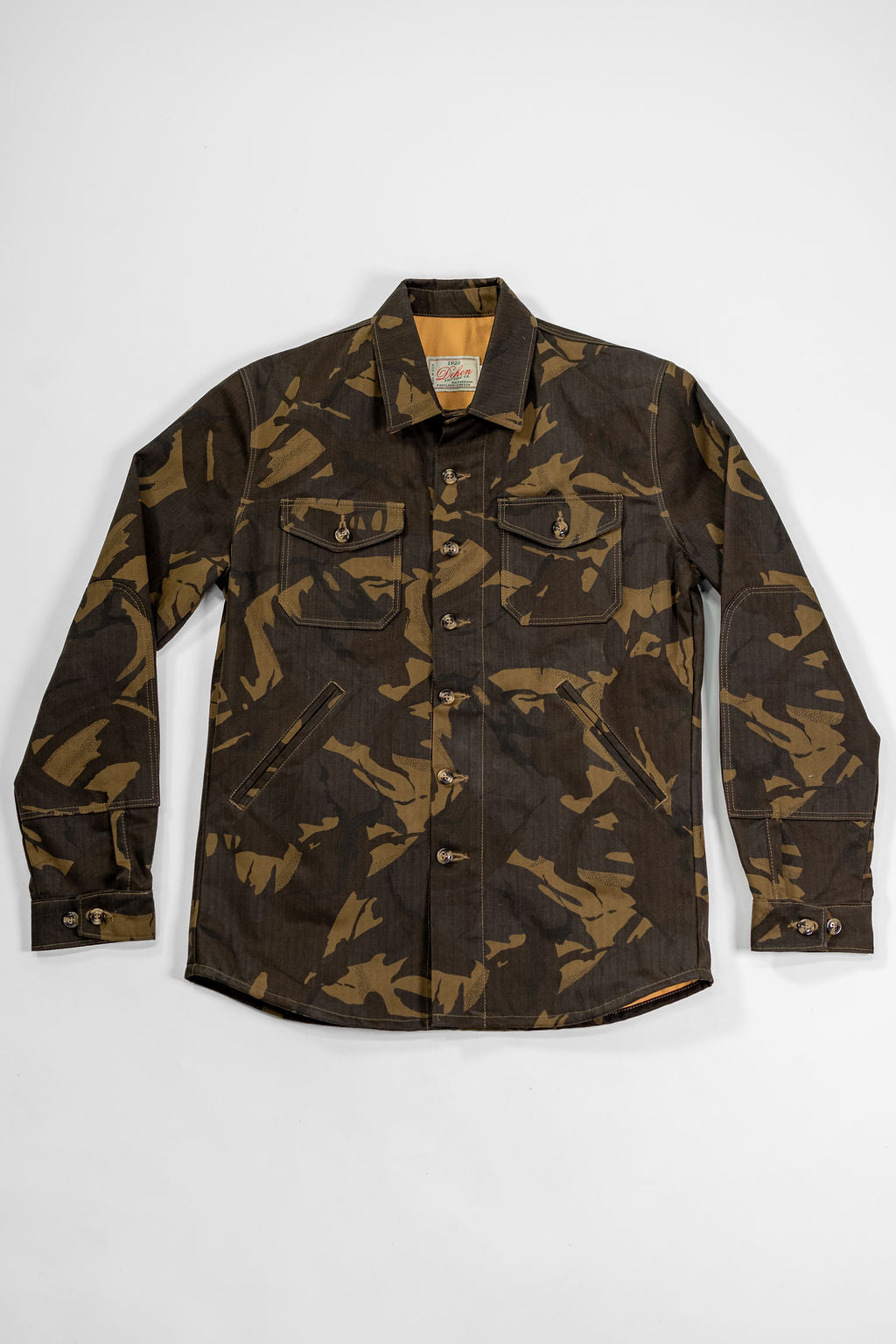 Dehen 1920 Waxed Cotton Crissman - Darkwood Camo Dry Waxed Cotton