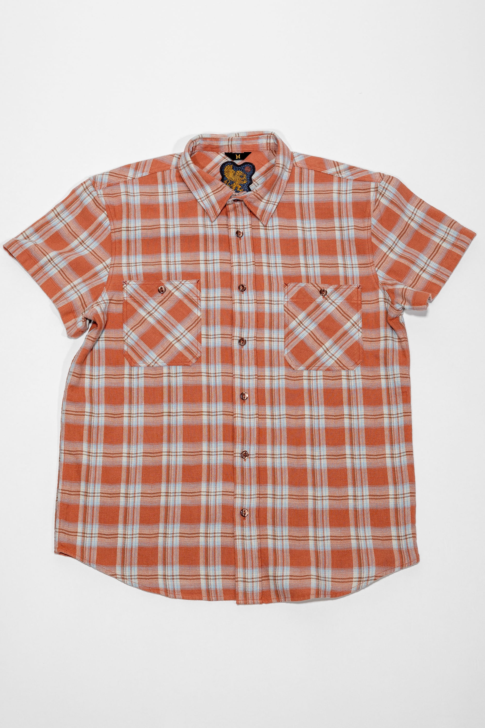Indigofera Bruce Flannel - Red/Blue Check