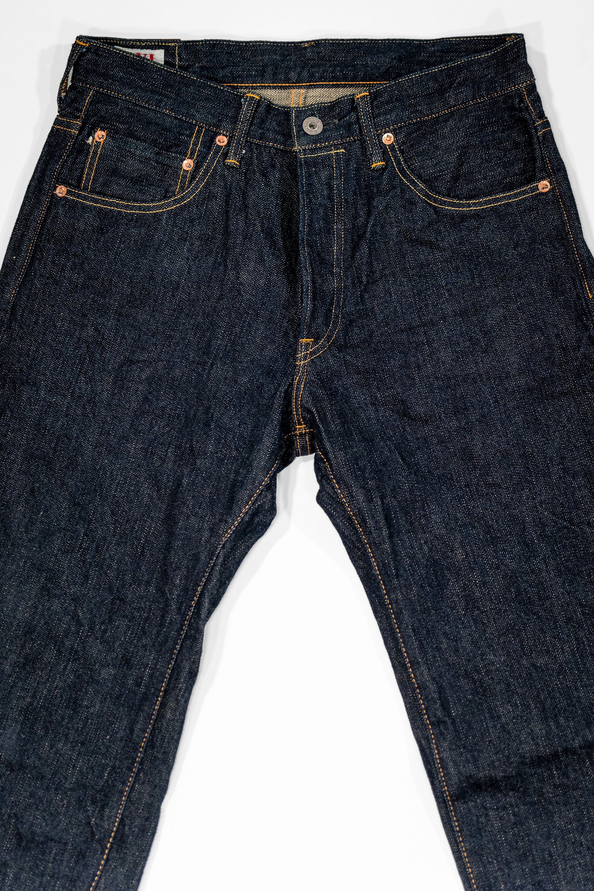 Oni Denim 200-GC15 - 15oz Wide Straight Green Cast Denim