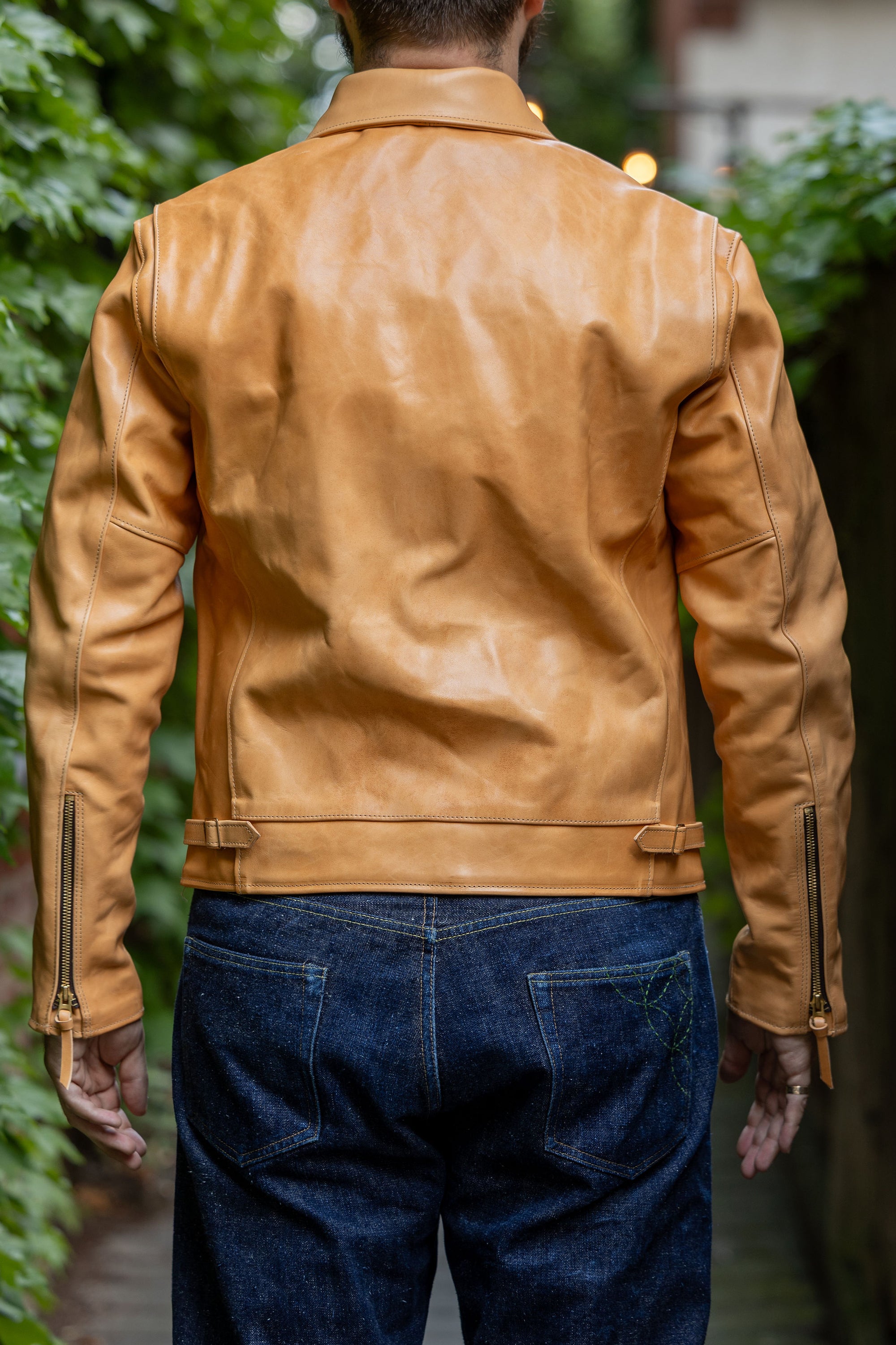 Simmons Bilt x Franklin & Poe Citywide - Natural Horsehide