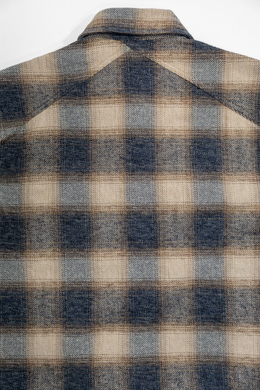 3sixteen Crosscut Flannel - Brown/Ecru
