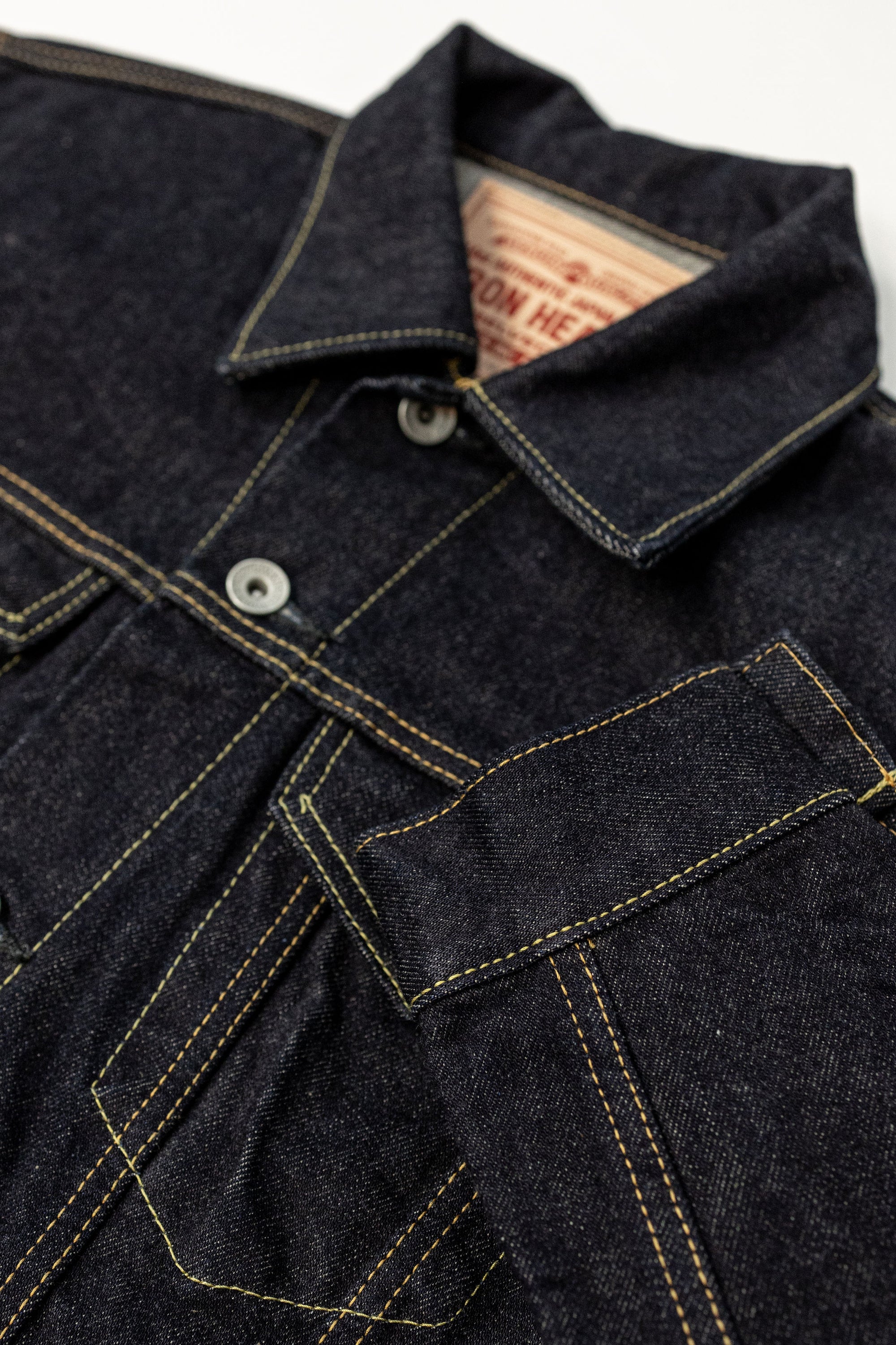 Iron Heart IH-526J 14oz Selvedge Denim Modified Type III Jacket - Indigo