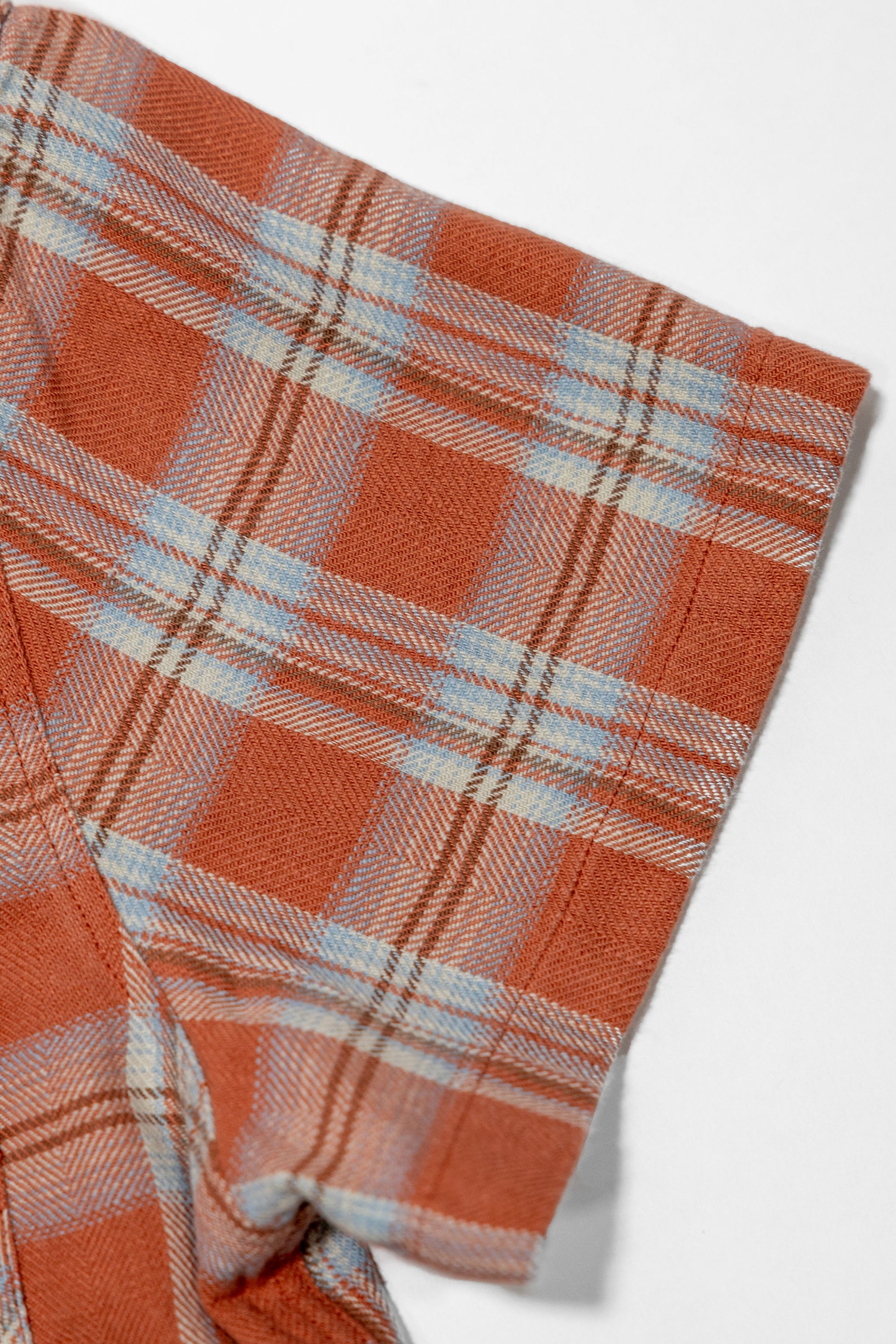 Indigofera Bruce Flannel - Red/Blue Check
