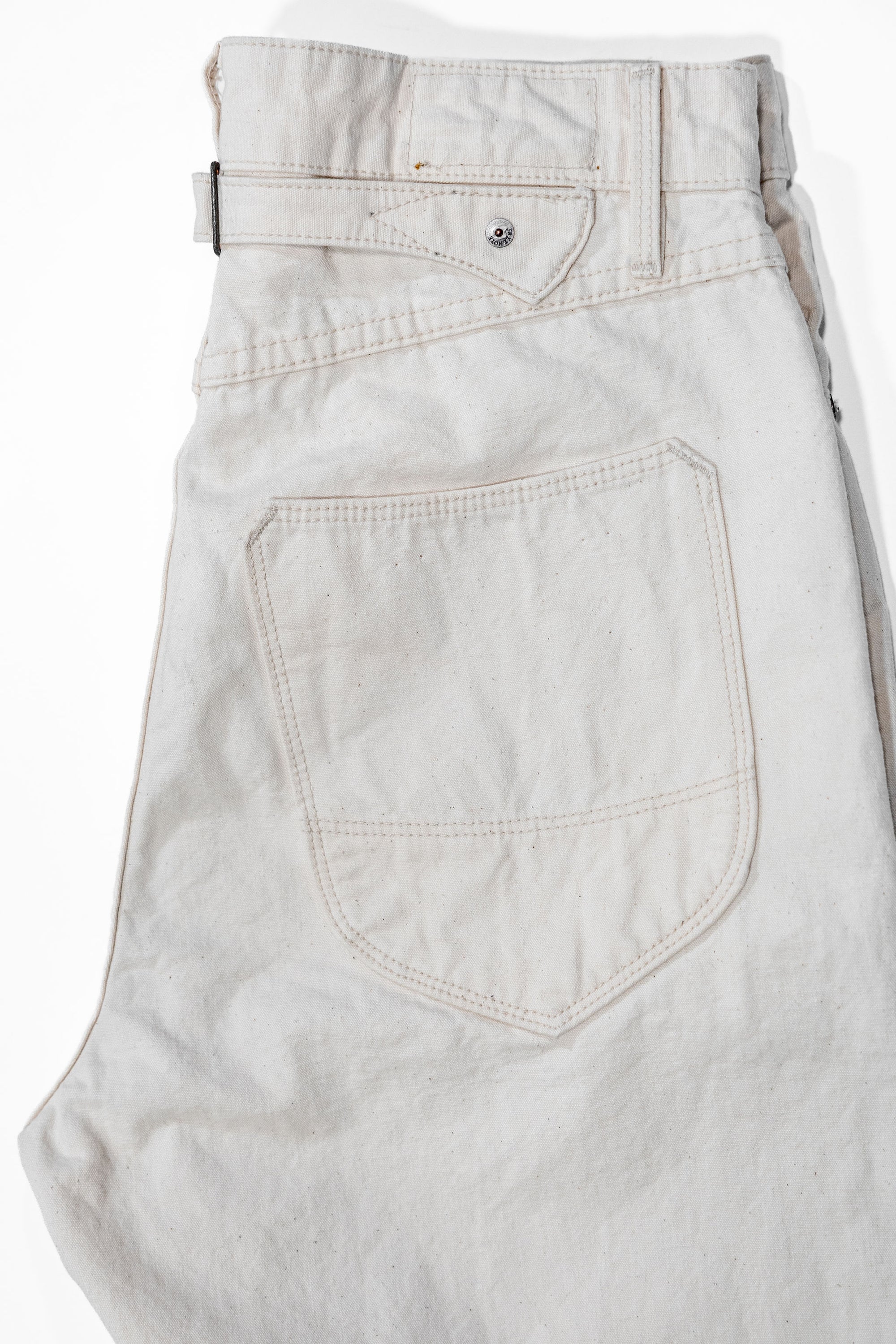 Freenote Cloth Modesto Buckleback - 11oz Natural Canvas
