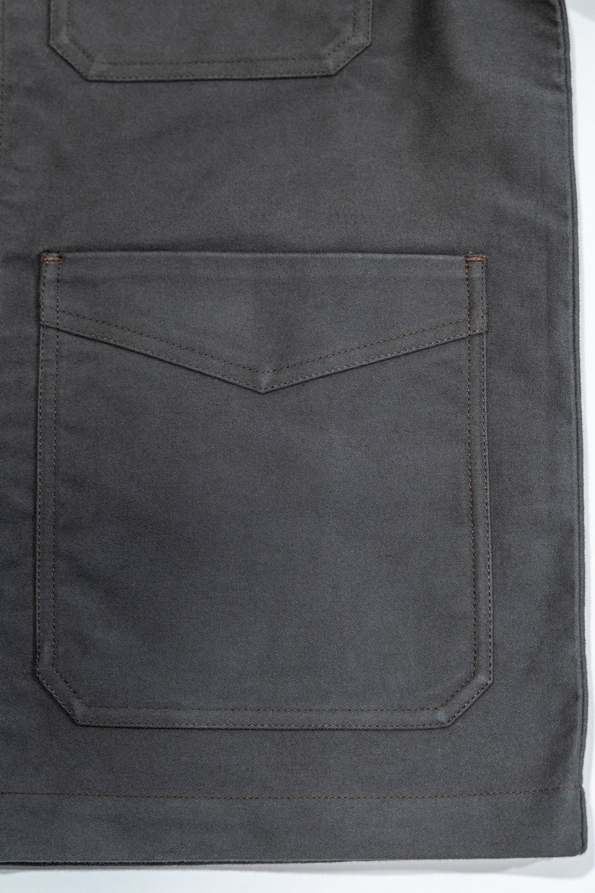 3sixteen French Work Jacket - Grey Moleskin