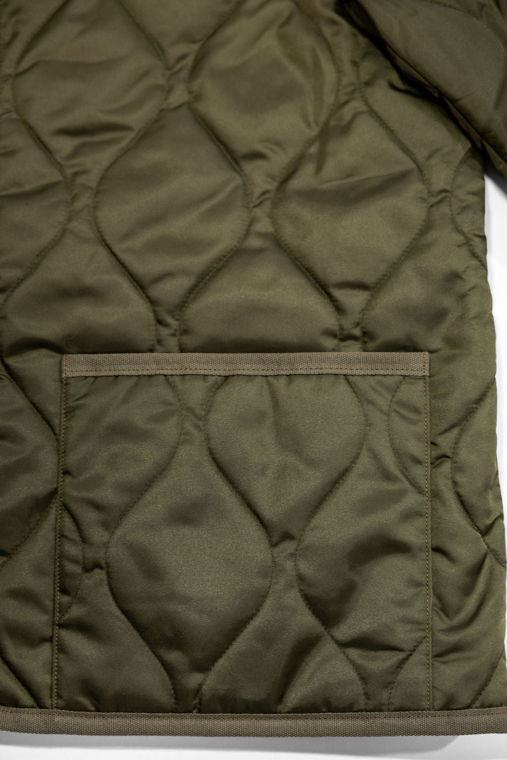 Buzz Rickson's BR15945 Type M-65 Liner “Buzz Rickson MFG. Co., INC.” - Olive