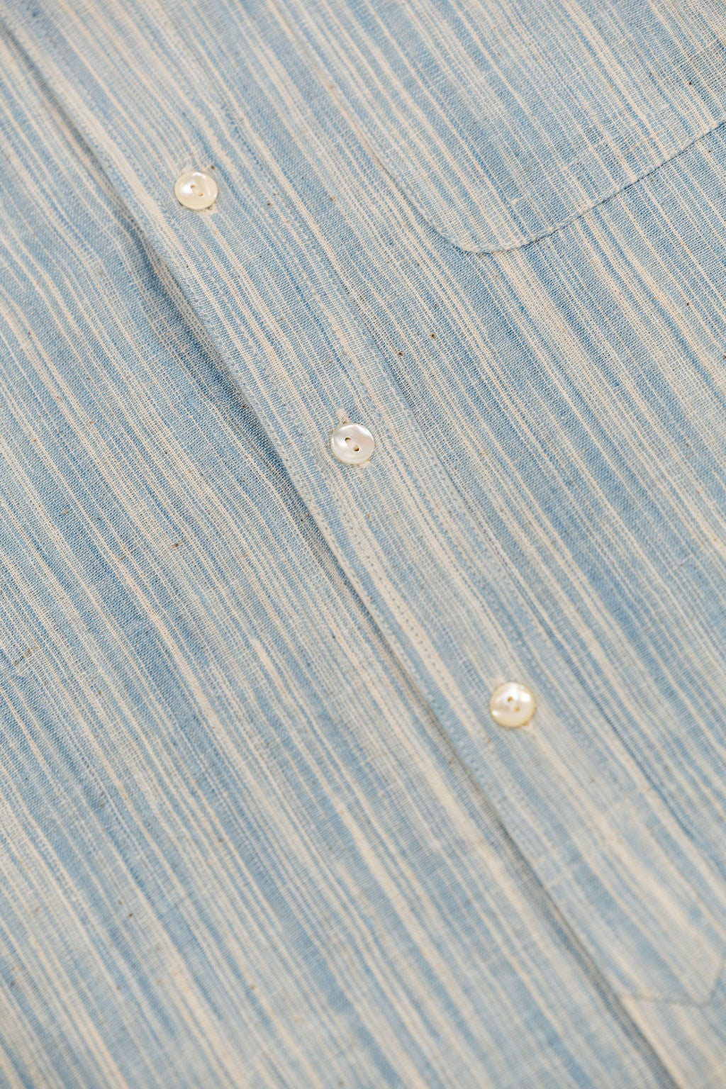 Indi + Ash LS Brook Shirt - Handwoven Kala Cotton Spacedye
