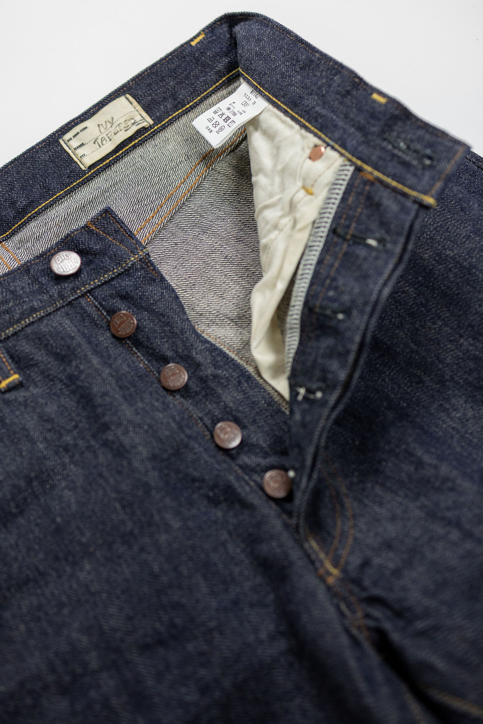 Big John M114J Ivy Tapered Fit - Indigo One Wash