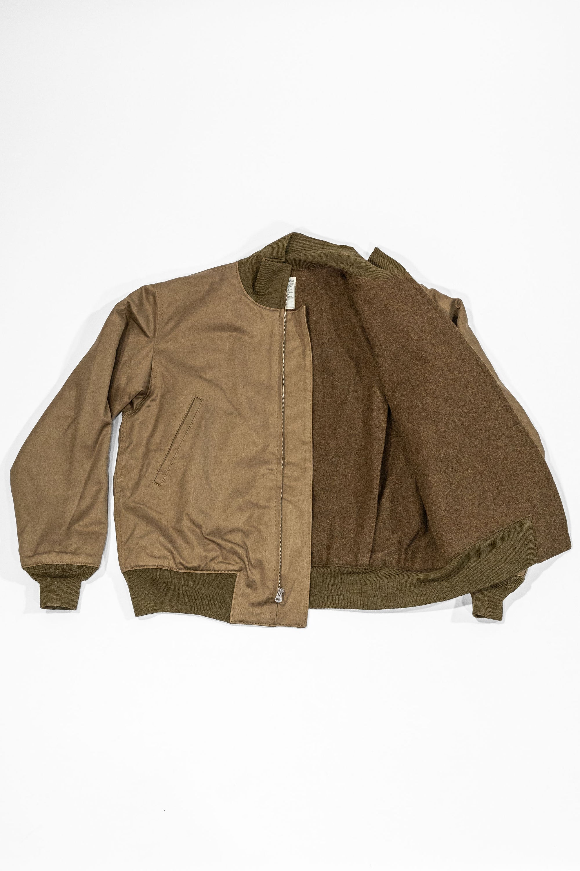 Buzz Rickson's BR15755 Type Tankers Slash Pocket “Buzz Rickson MFG. Co." - Light Olive Drab