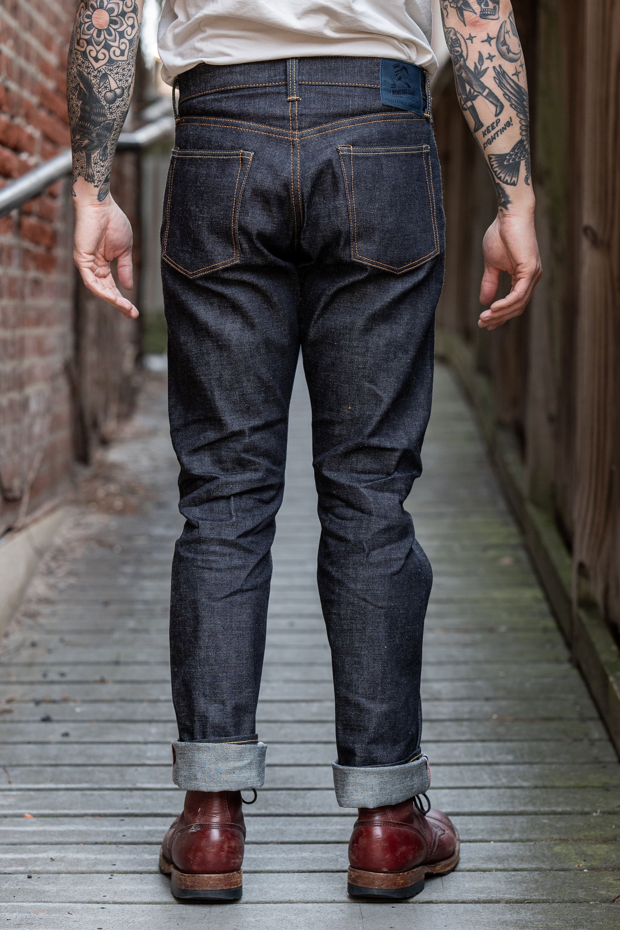 Momotaro 0605-13 Natural Tapered - 13oz Zimbabwe Cotton Denim