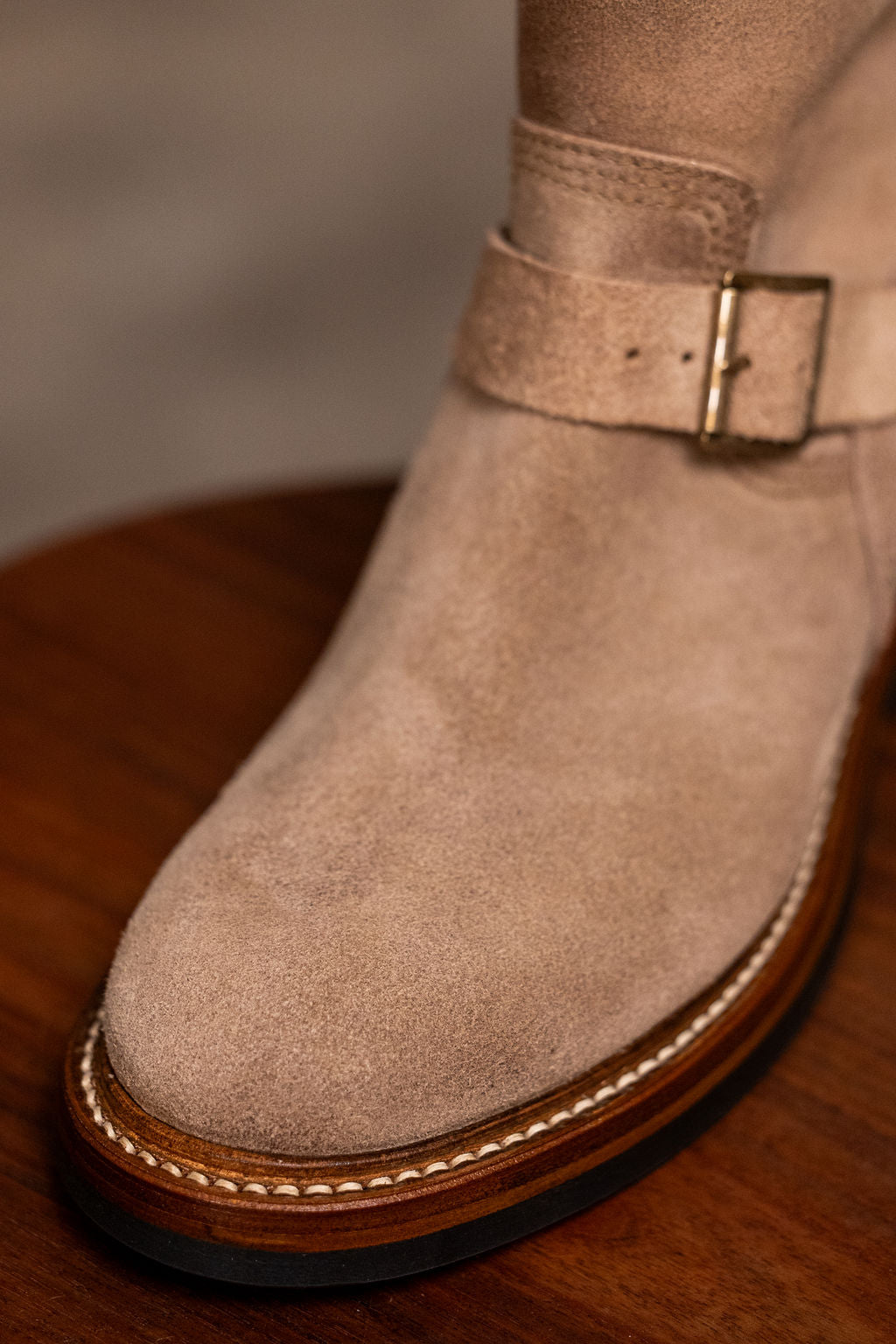 John Lofgren Wabash Engineer Boots - Horween CXL Roughout