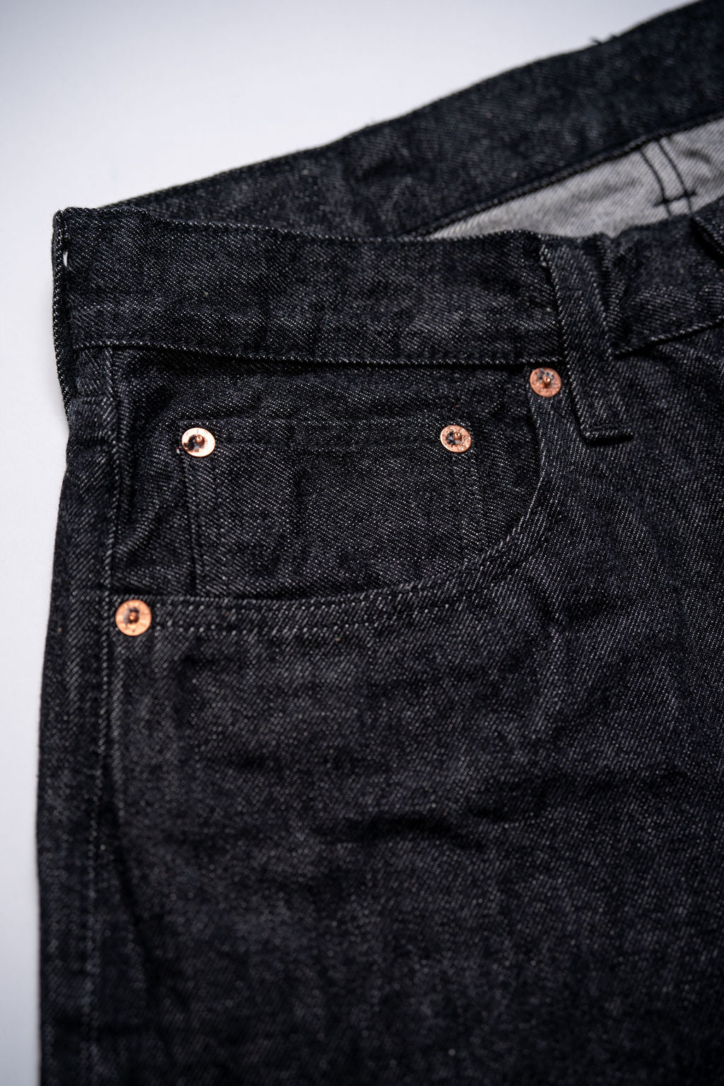 Sugar Cane Lot No. SC42460 1947 Straight Leg - 14.25oz Black Denim