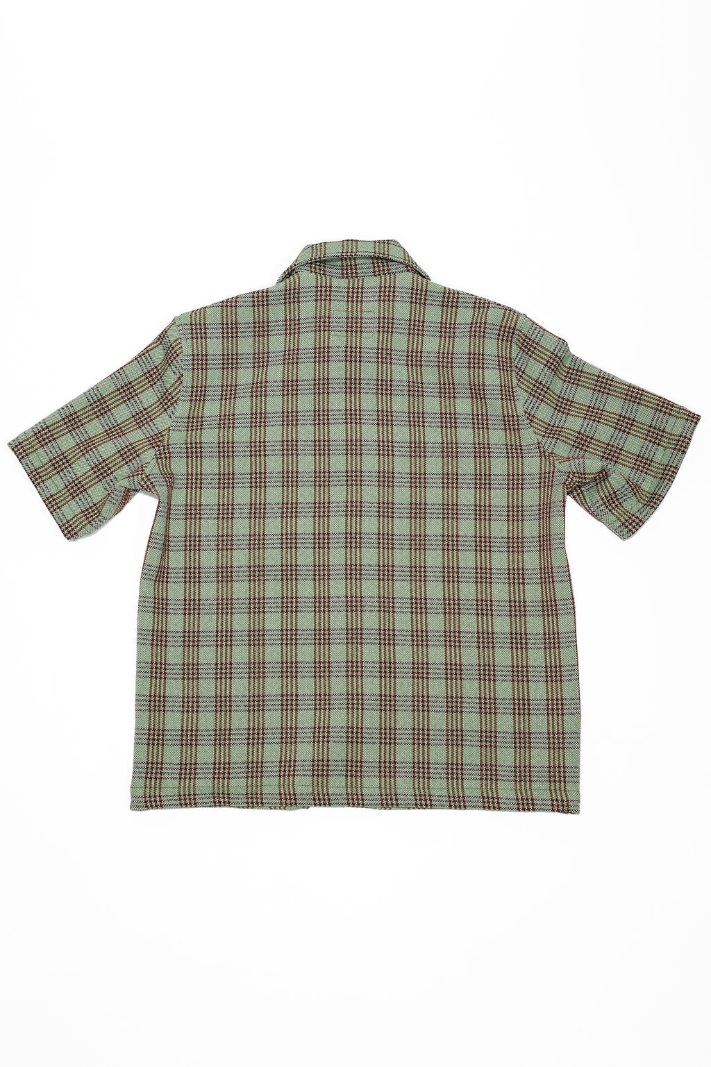 Dehen 1920 Lounge Shirt - Lawn Chair Plaid. laid on top
