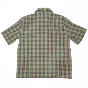 Dehen 1920 Lounge Shirt - Lawn Chair Plaid. laid on top