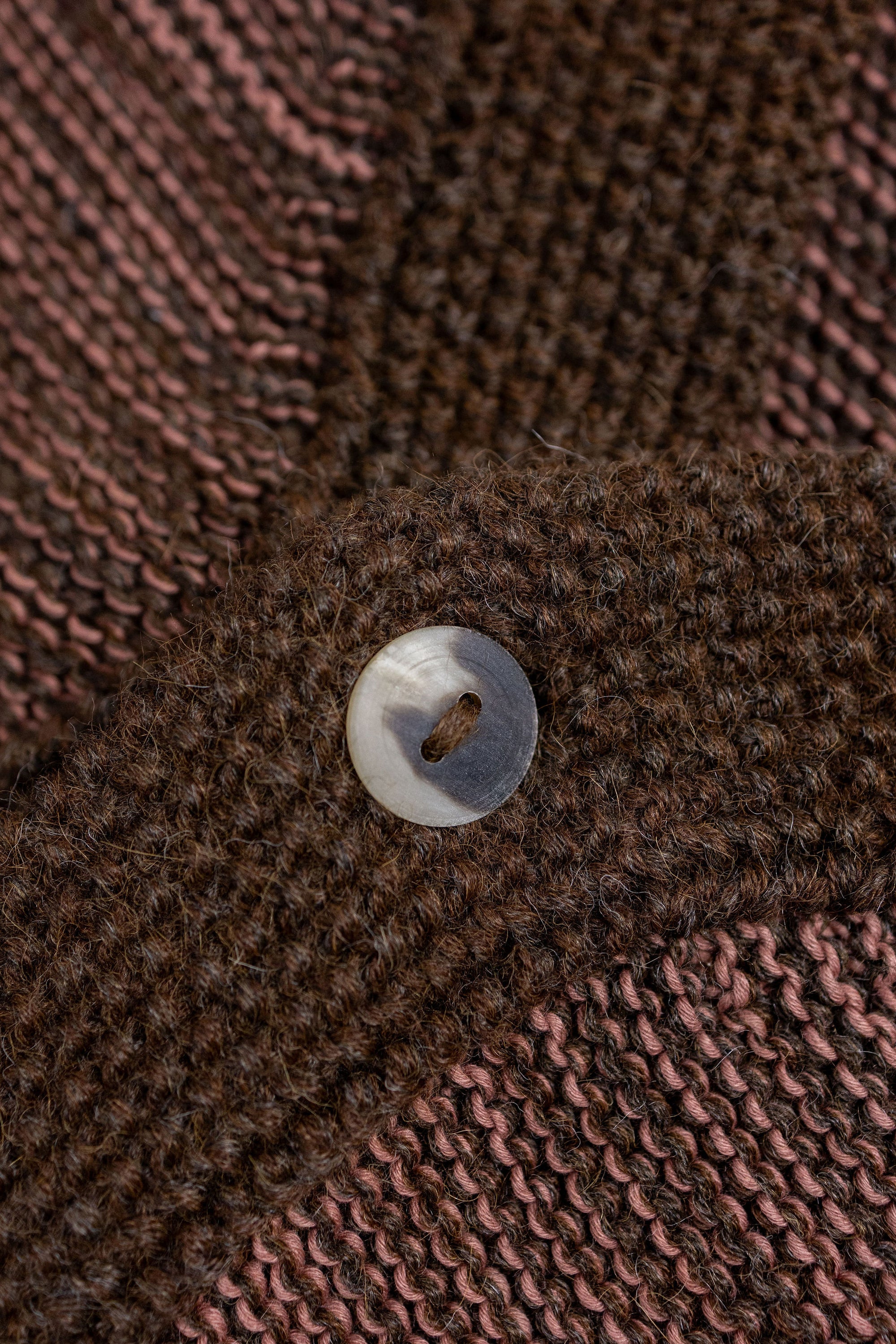 Indi + Ash Ren Cardigan - Brown/Clay