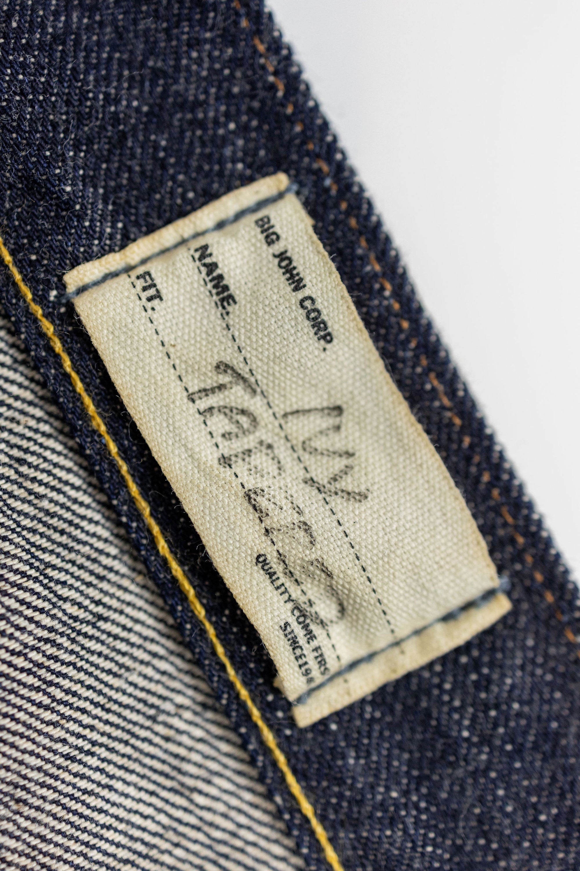 Big John M114J Ivy Tapered Fit - Indigo One Wash