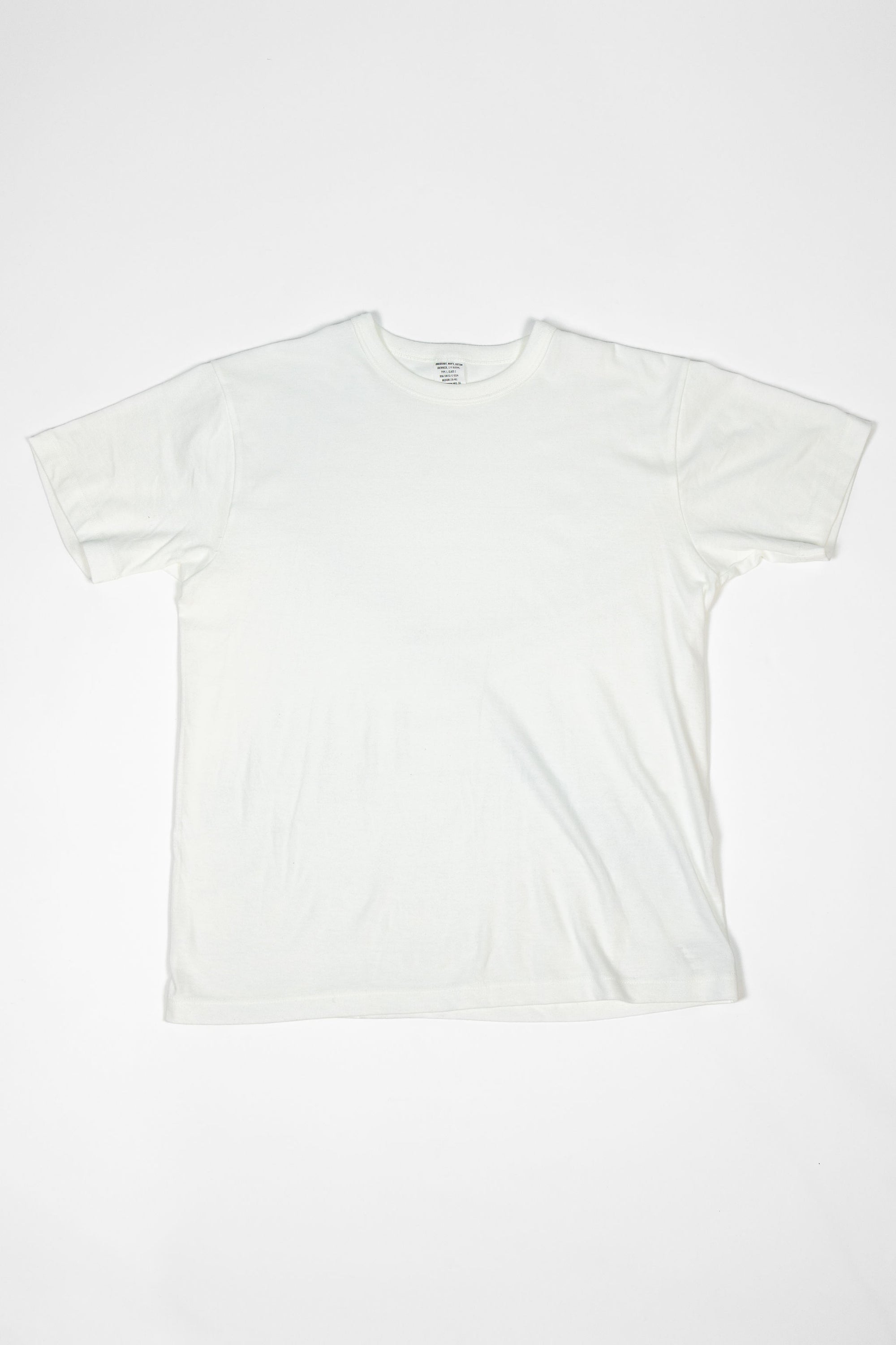 Buzz Rickson's BR78960 Package T-Shirt Goverment Issue - White