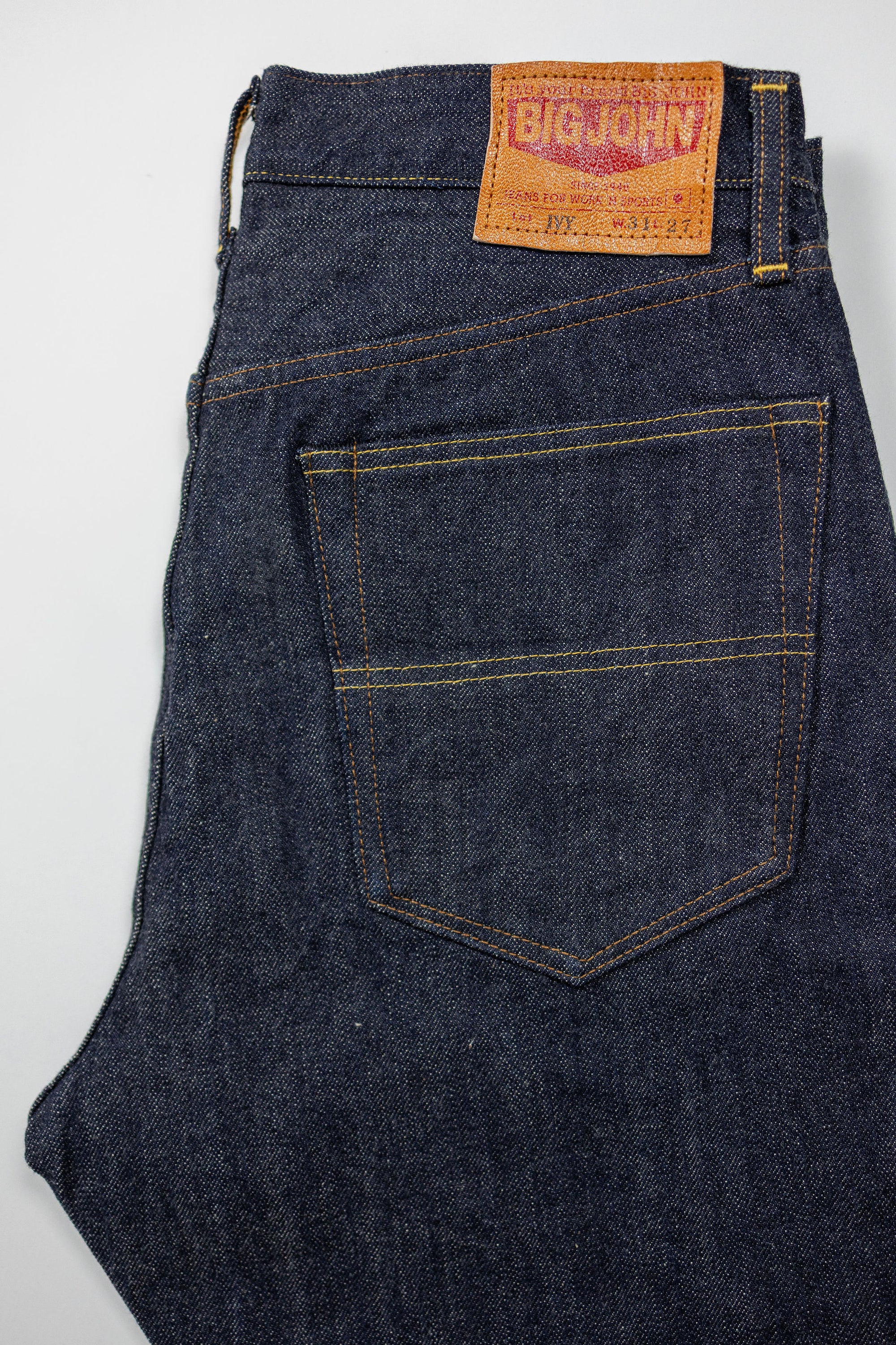 Big John M114J Ivy Tapered Fit - Indigo One Wash