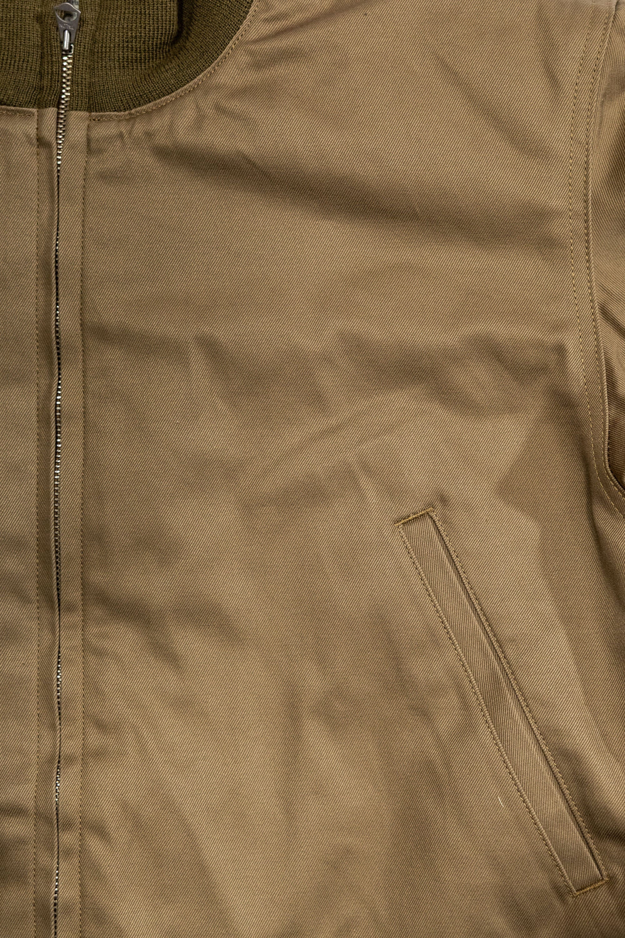 Buzz Rickson's BR15755 Type Tankers Slash Pocket “Buzz Rickson MFG. Co." - Light Olive Drab