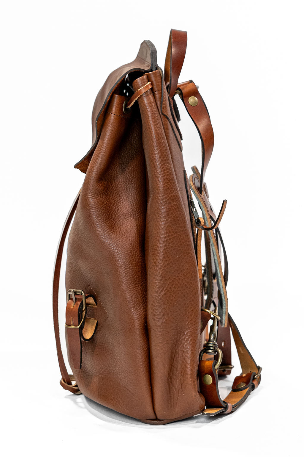Bleu de Chauffe Zeppelin Backpack - Brown