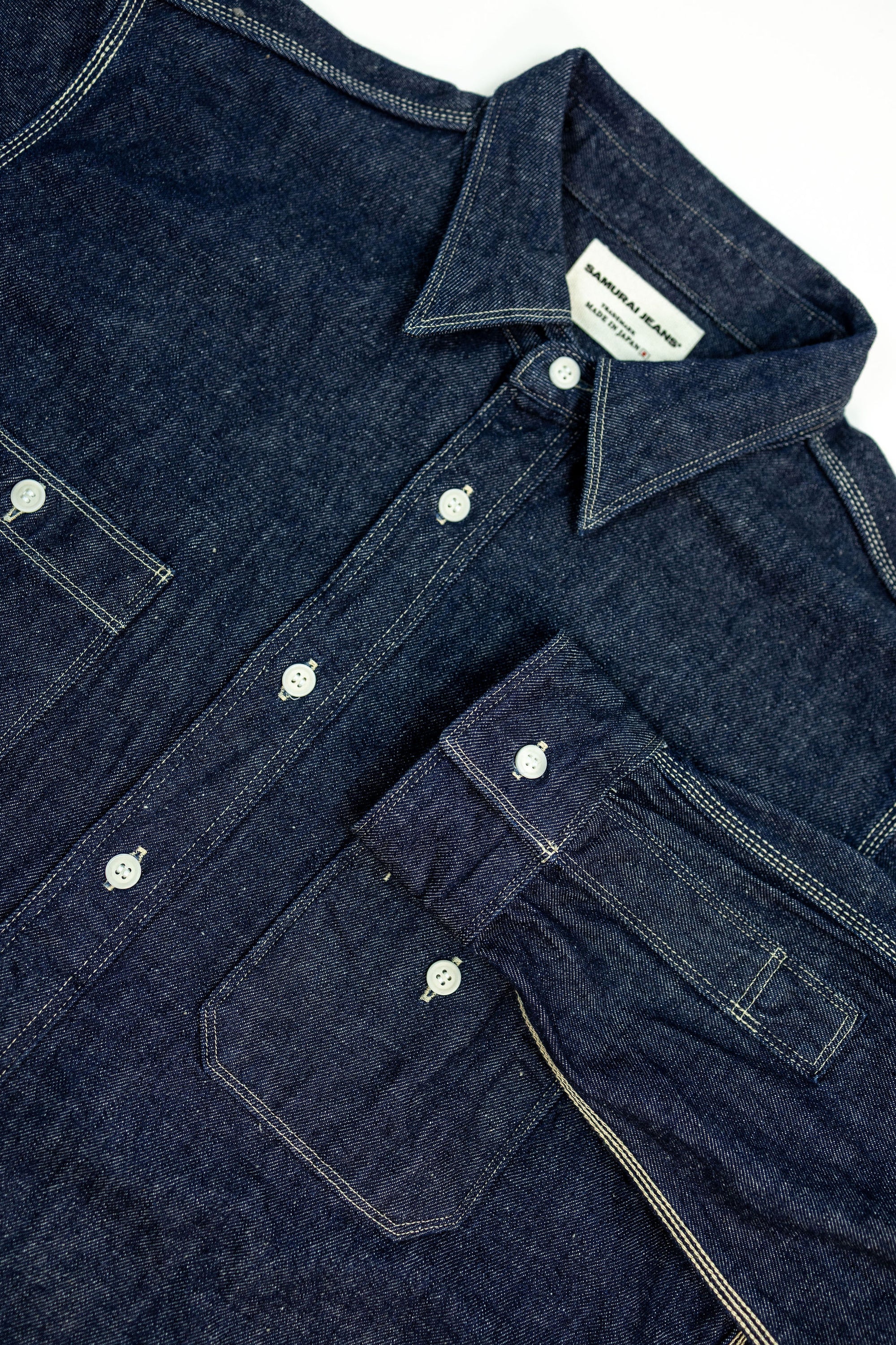 Samurai SJWS-SC02 Samurai Cotton Denim Work Shirt