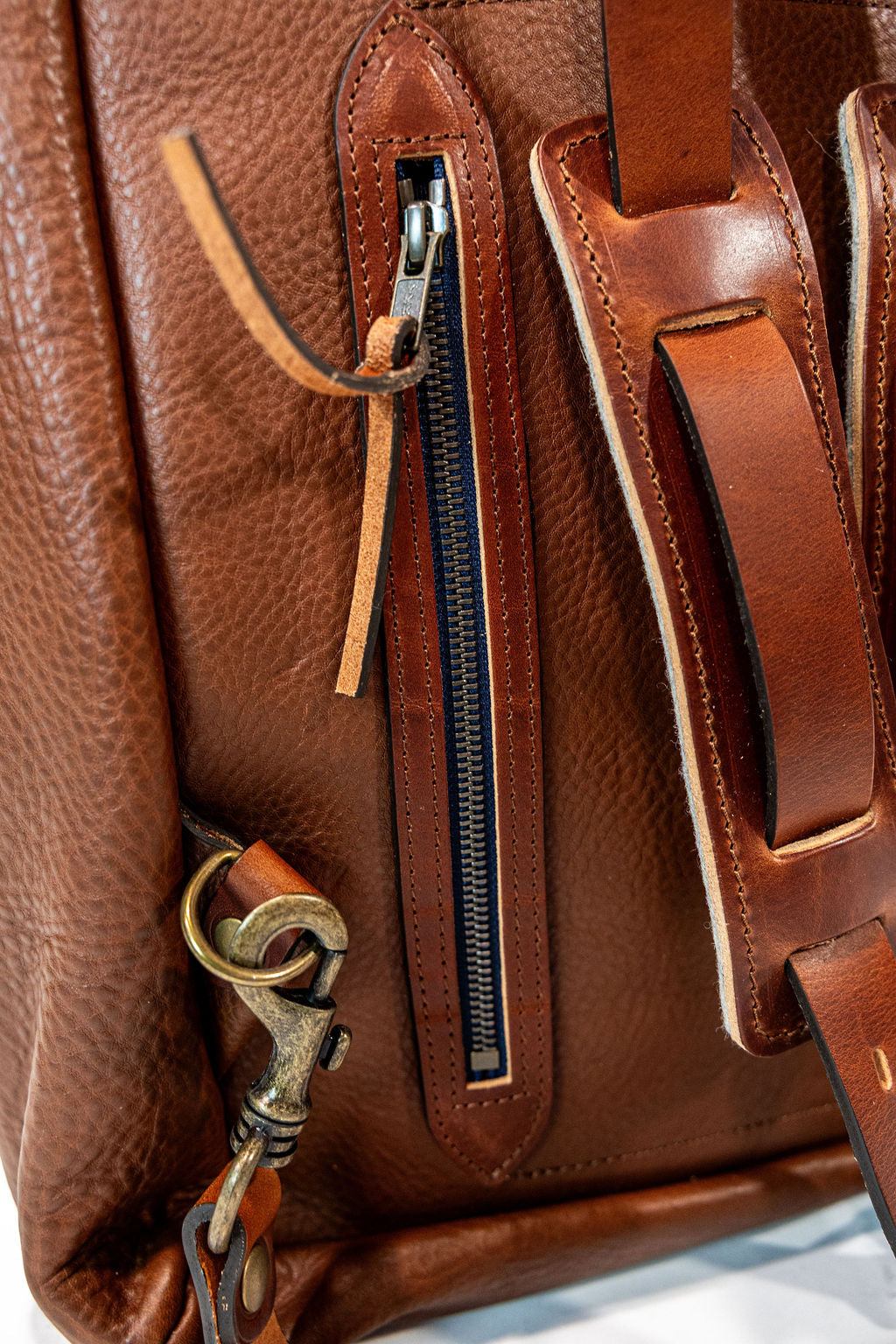 Bleu de Chauffe Zeppelin Backpack - Brown