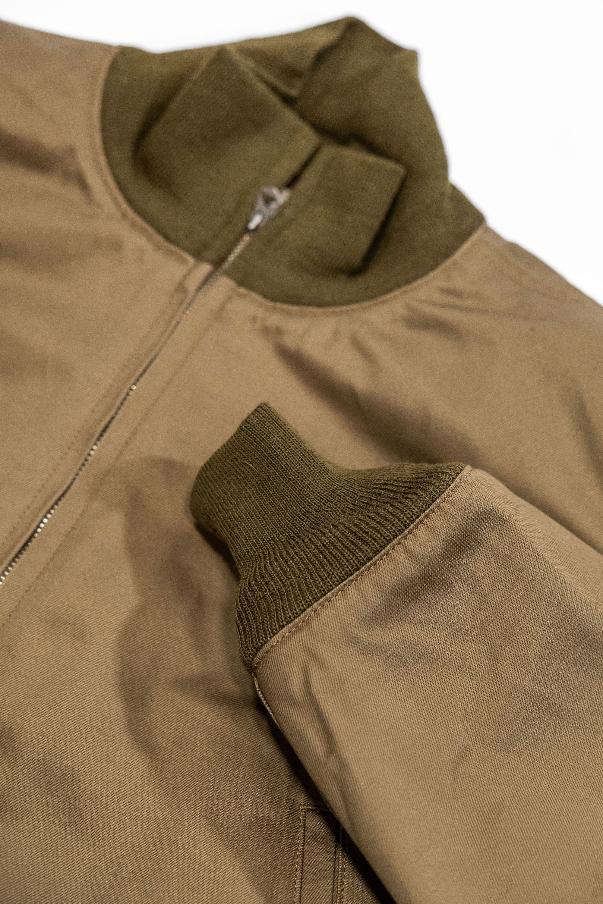 Buzz Rickson's BR15755 Type Tankers Slash Pocket “Buzz Rickson MFG. Co." - Light Olive Drab