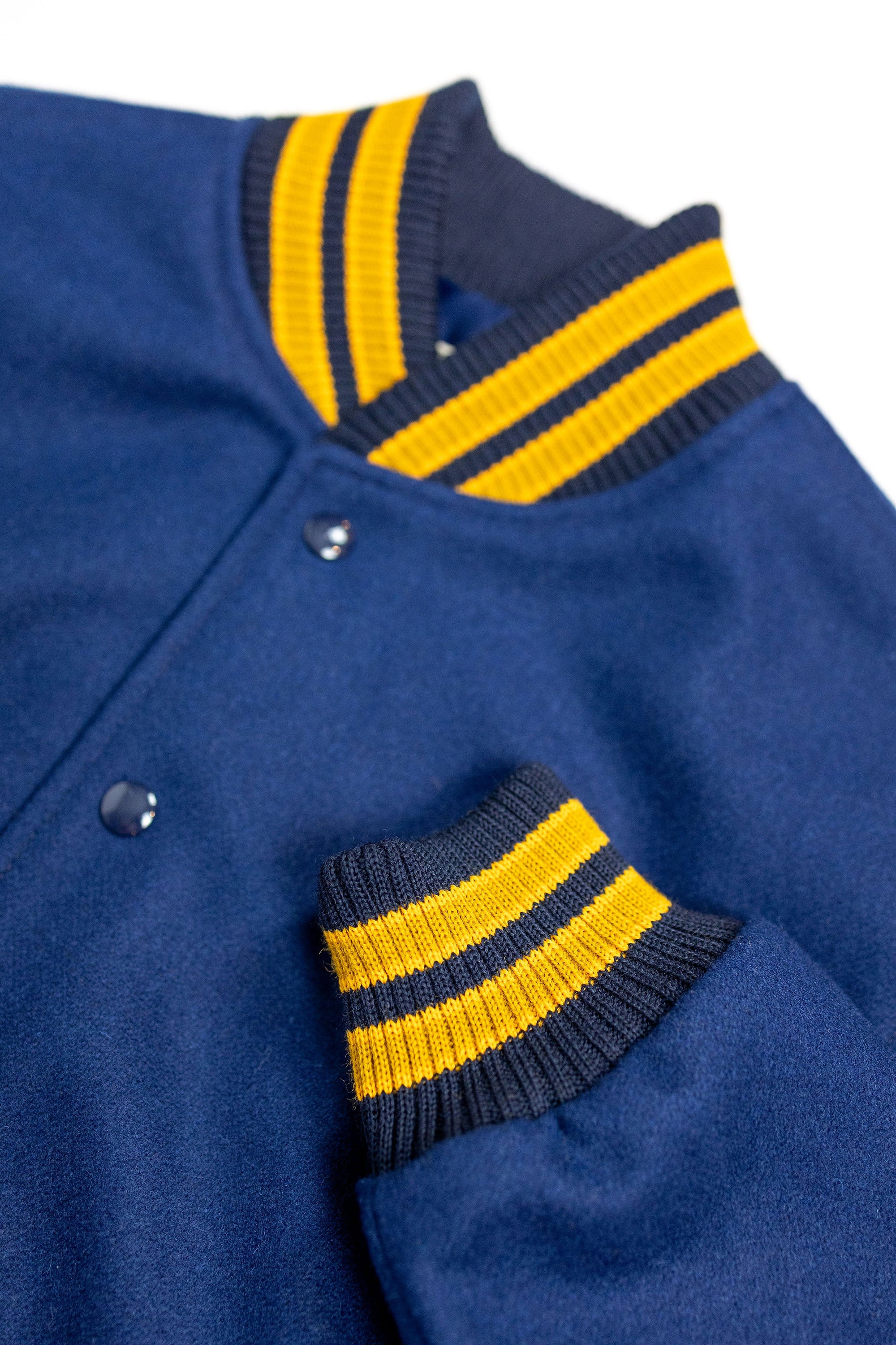 Dehen 1920 60's Club Jacket - Nittany Navy Melton Wool