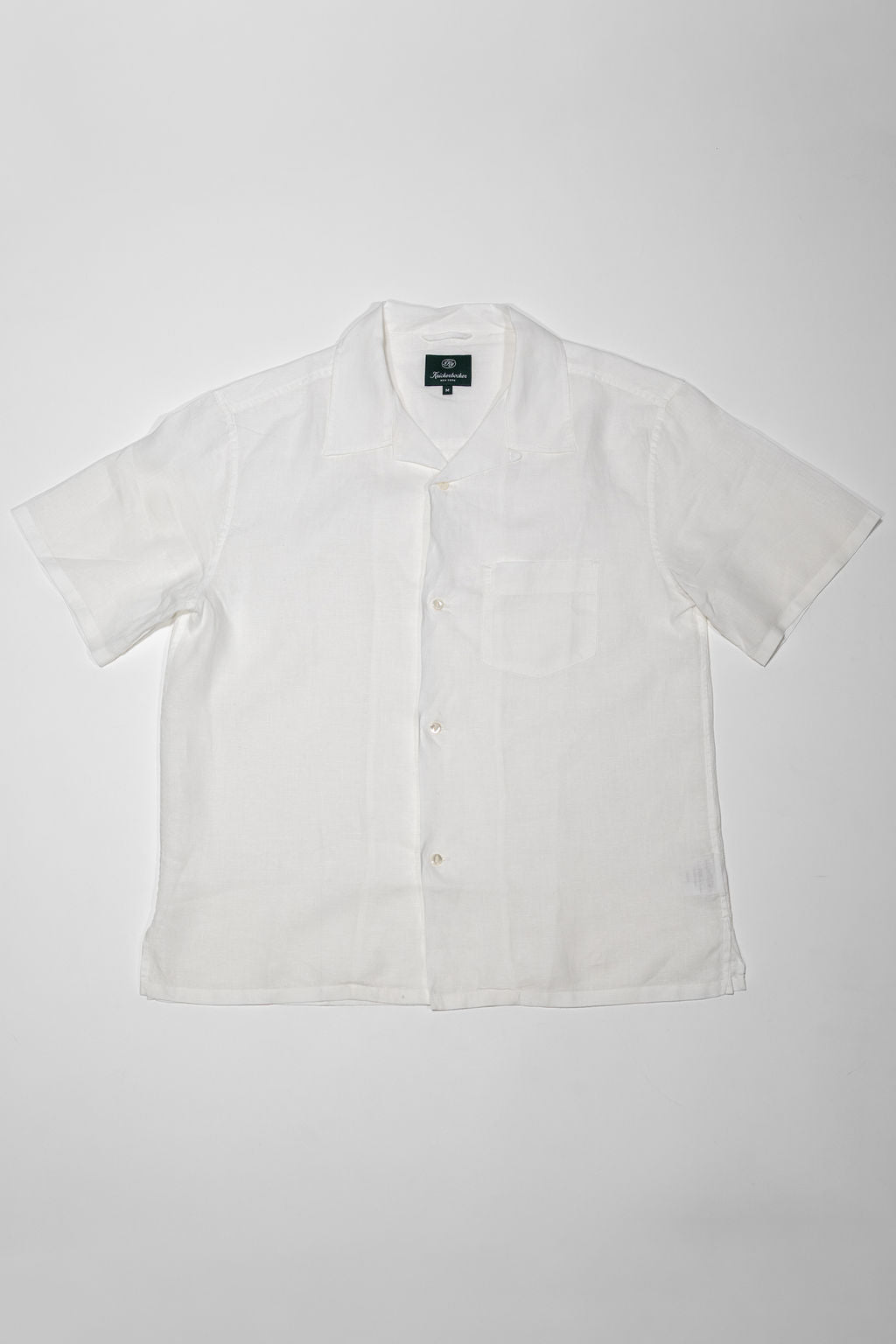Knickerbocker Marina Linen Shirt - White