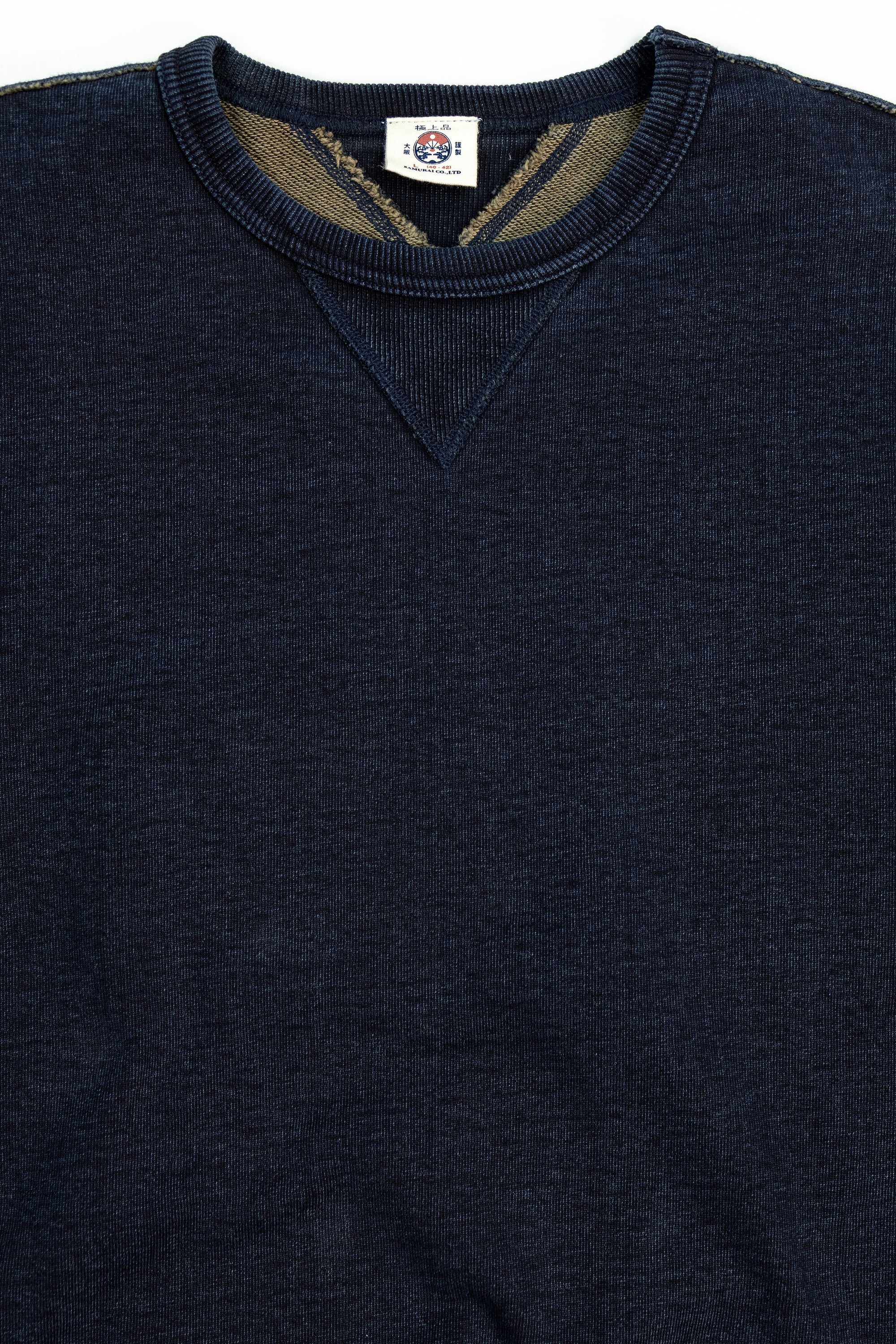 Samurai SIS25-101 Kakishibu Sweatshirt - Indigo