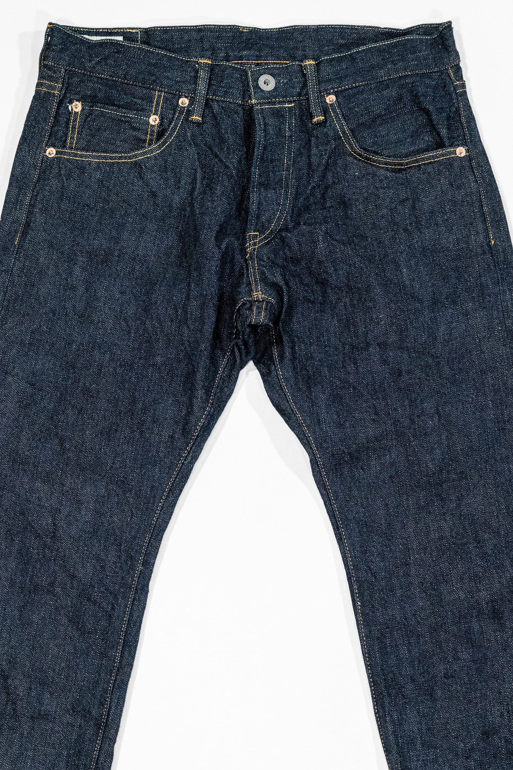 Oni Denim 622-GC15 - 15oz Relaxed Tapered Green Cast Denim