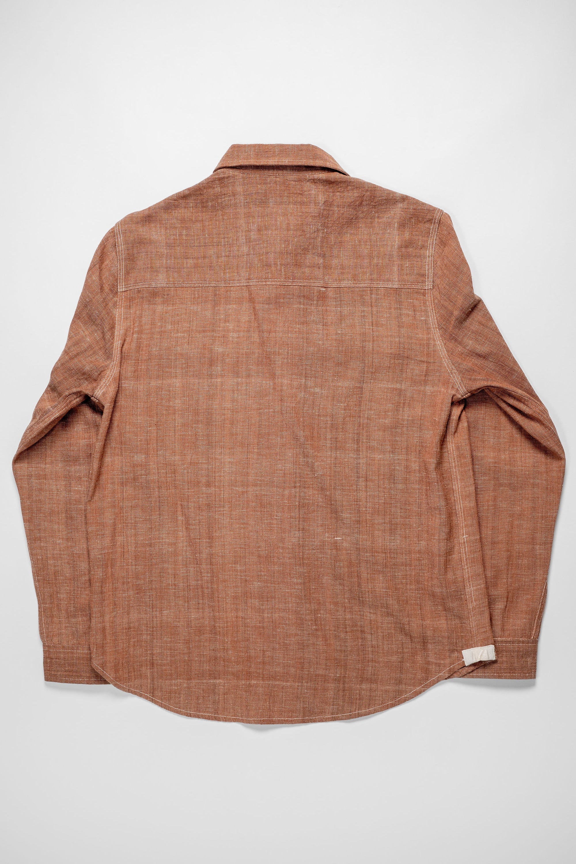 Indi + Ash L/S Smith Workshirt - Cutch/Natural