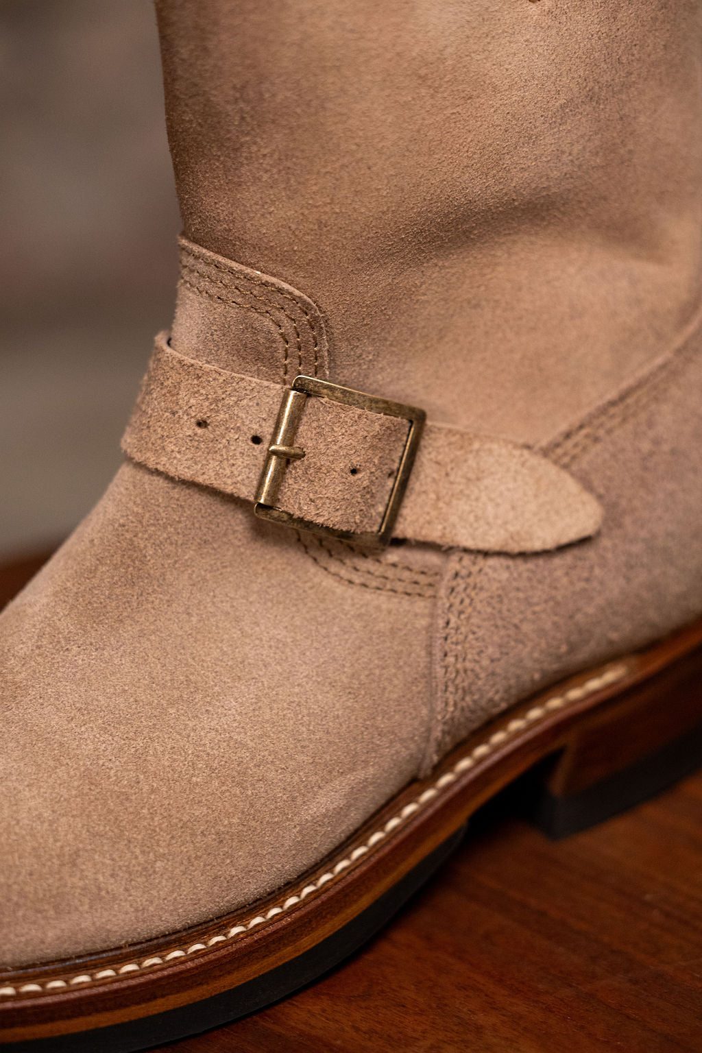 John Lofgren Wabash Engineer Boots - Horween CXL Roughout