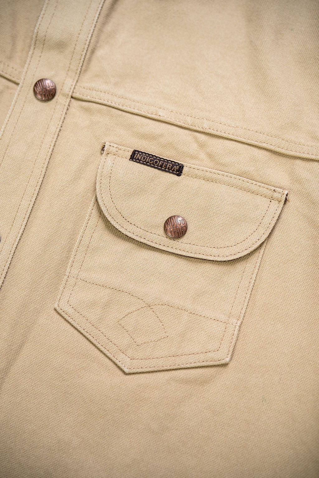 Indigofera Fargo Trucker - Smithson Canvas