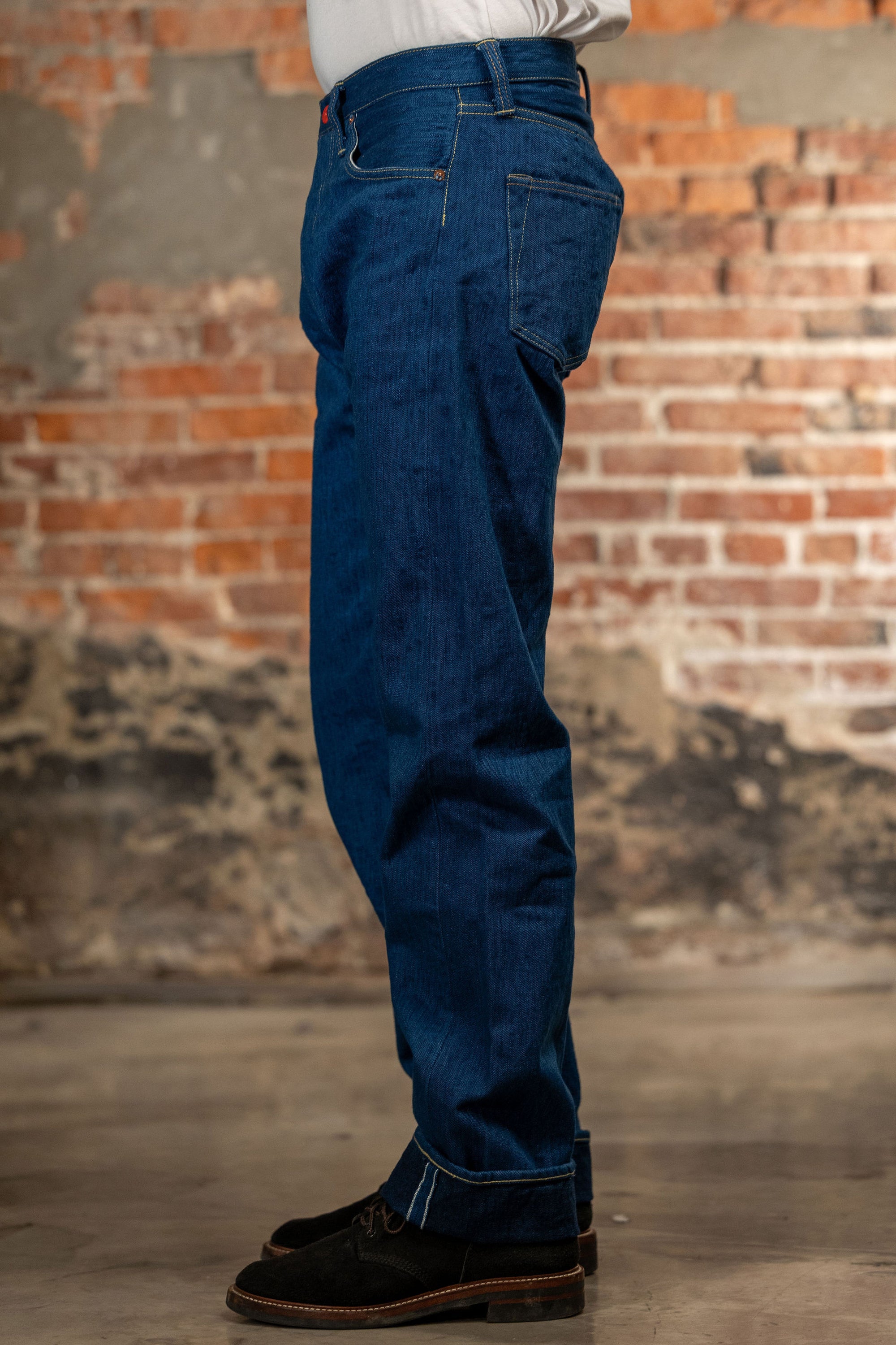 Samurai S3000XX15oz-SH Wide Straight Model - 15oz Seigaiha Denim