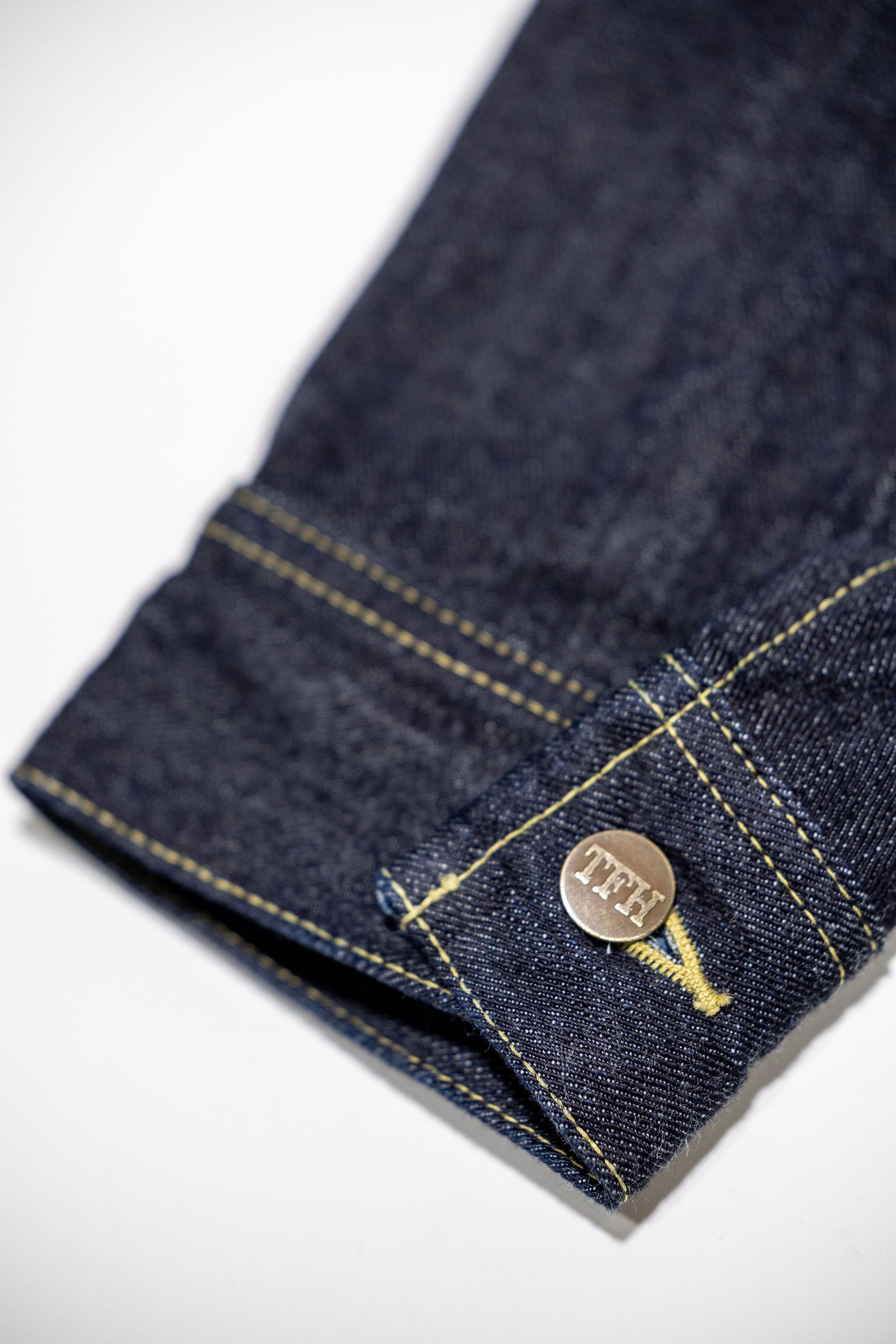 The Flat Head FN-OJ-D102J 14.5oz Blanket Lined Denim Jacket